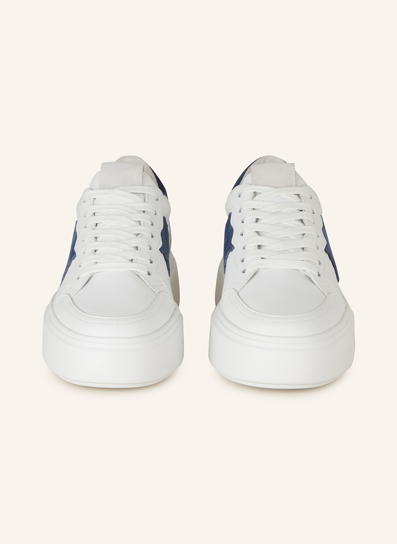 KENNEL & SCHMENGER Sneaker COOL: WEISS / BLAU