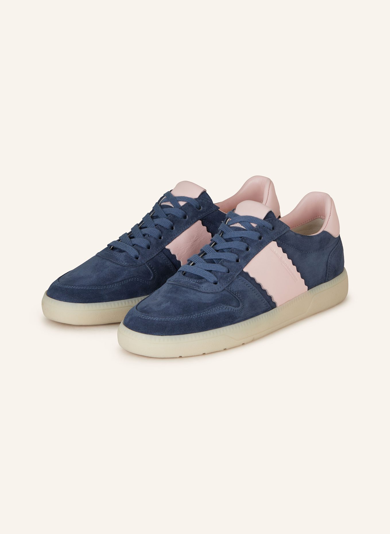 KENNEL & SCHMENGER Sneaker POP: BLAU / HELLROSA