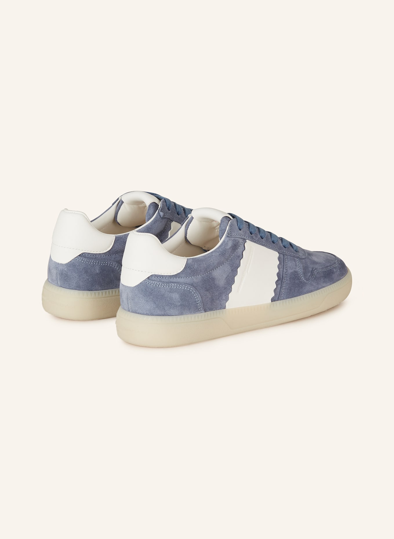 KENNEL & SCHMENGER Sneaker POP: BLAUGRAU / WEISS
