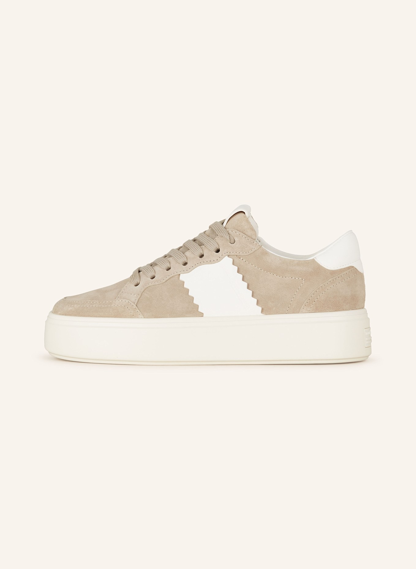 KENNEL & SCHMENGER Sneaker: TAUPE / WEISS
