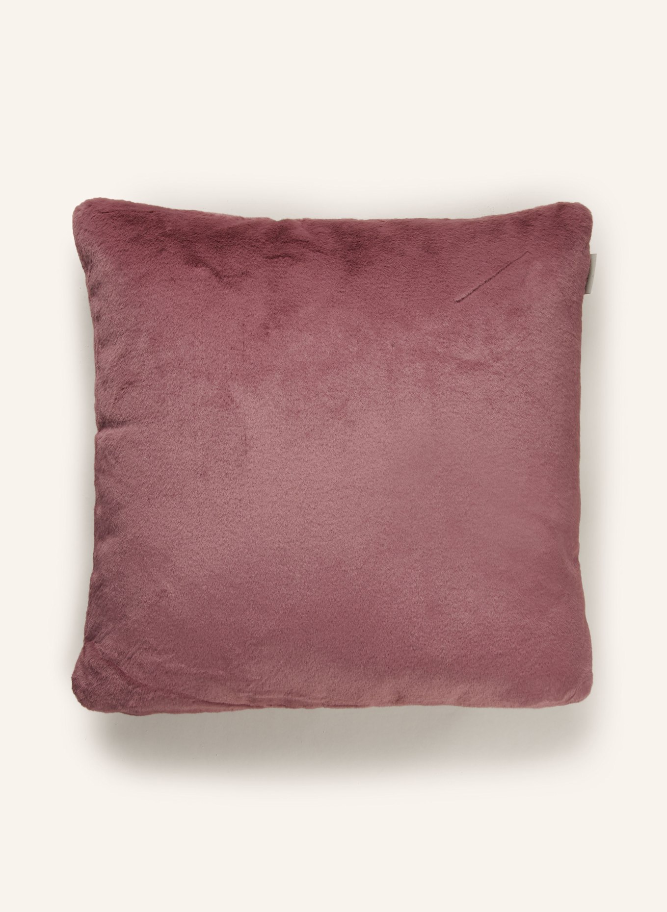 ESSENZA Poduszka dekoracyjna FURRY ze sztucznego futra: BRUDNY RÓŻ