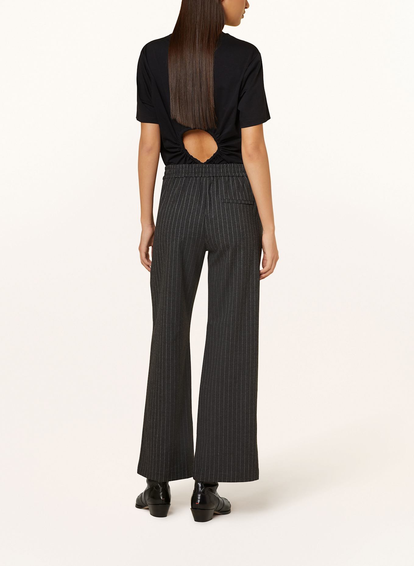 MAC Marlenehose CHIARA: GRAU