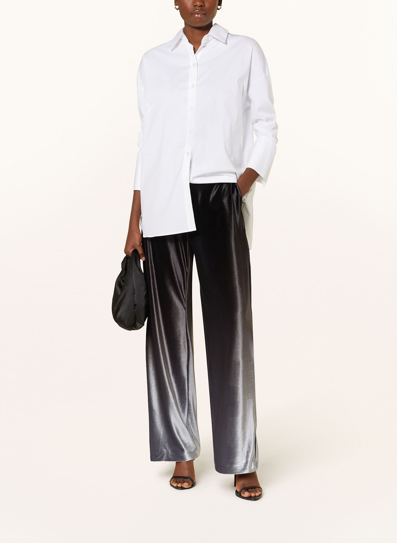 MAC Frotteehose CHIARA: SCHWARZ