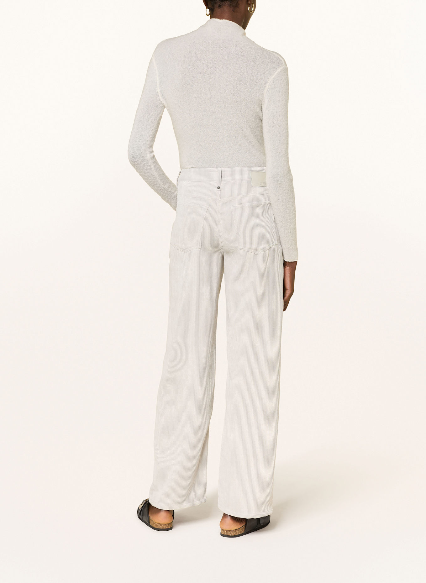 DRYKORN Marlenehose MEDLEY aus Cord: ECRU