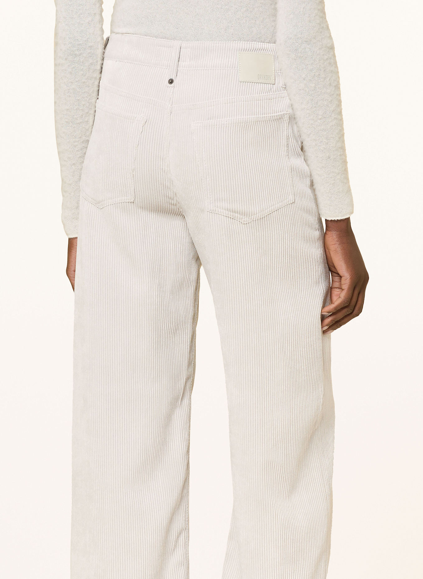 DRYKORN Corduroy wide leg trousers MEDLEY