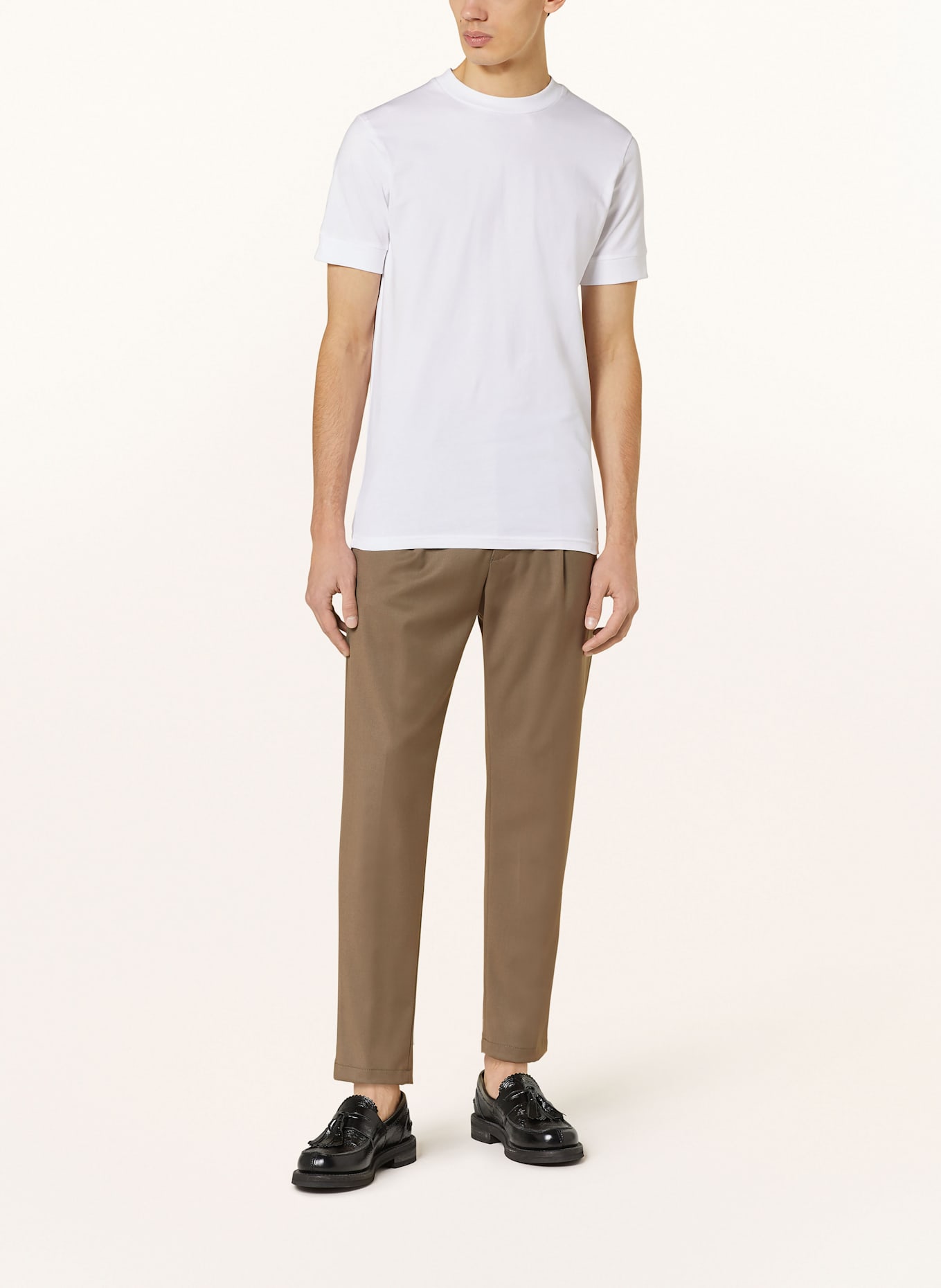 DRYKORN T-shirt ANTON, Color: WHITE (Image 2)