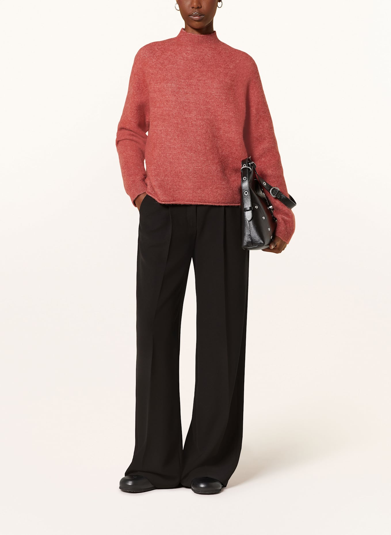 DRYKORN Pullover LOTIAMI mit Alpaka: HELLROT