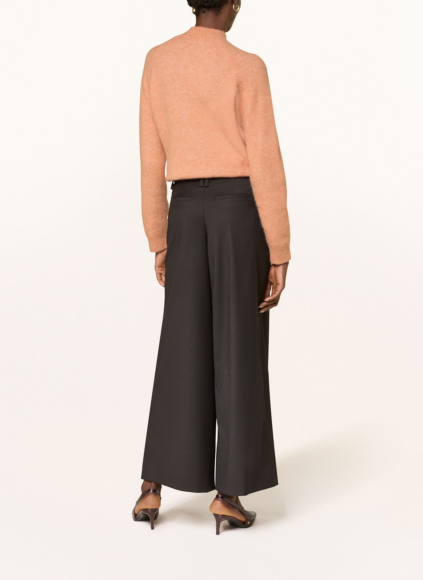 DRYKORN Marlenehose BROAD: SCHWARZ