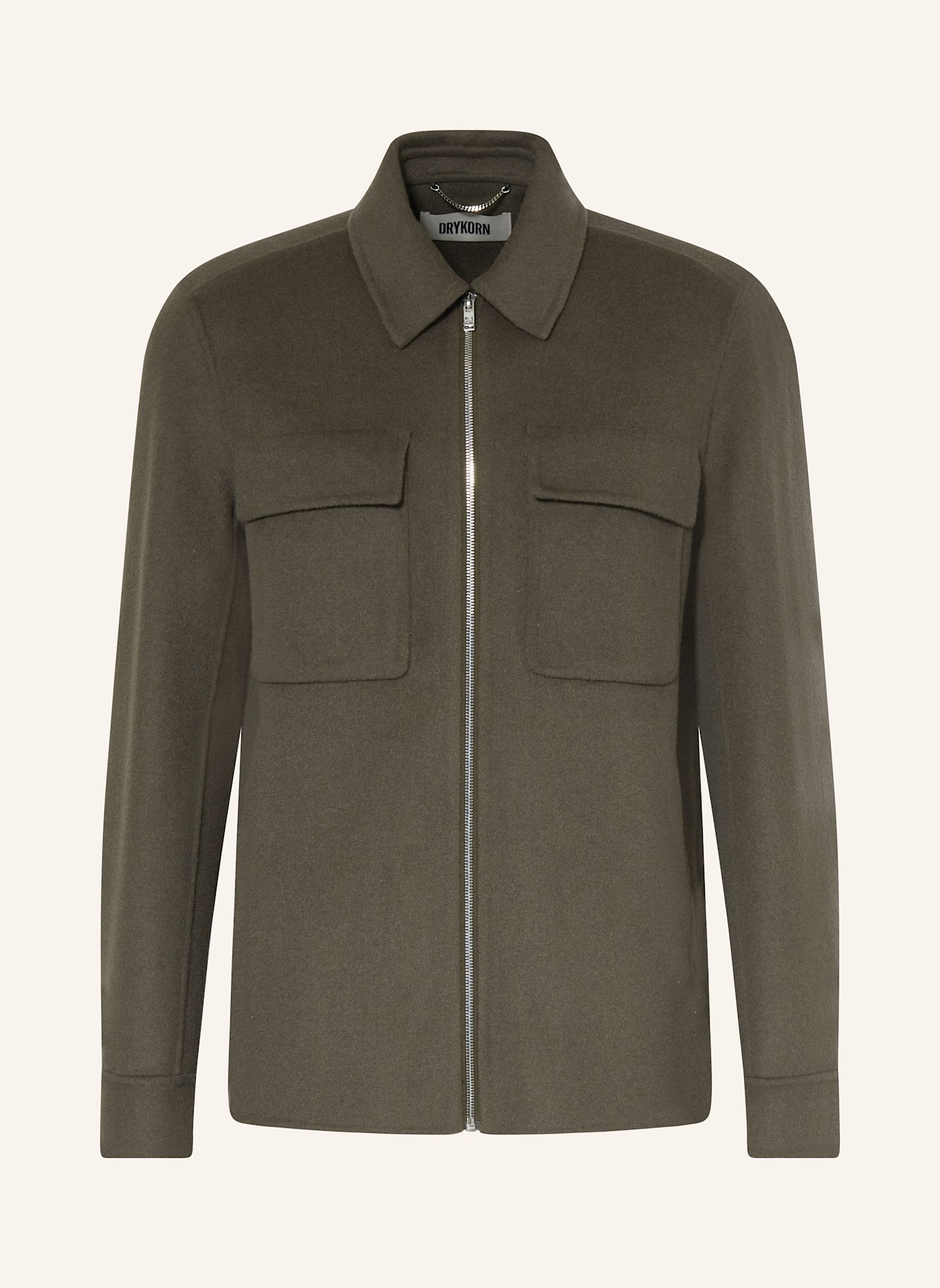 DRYKORN Overjacket KOSAN: KHAKI