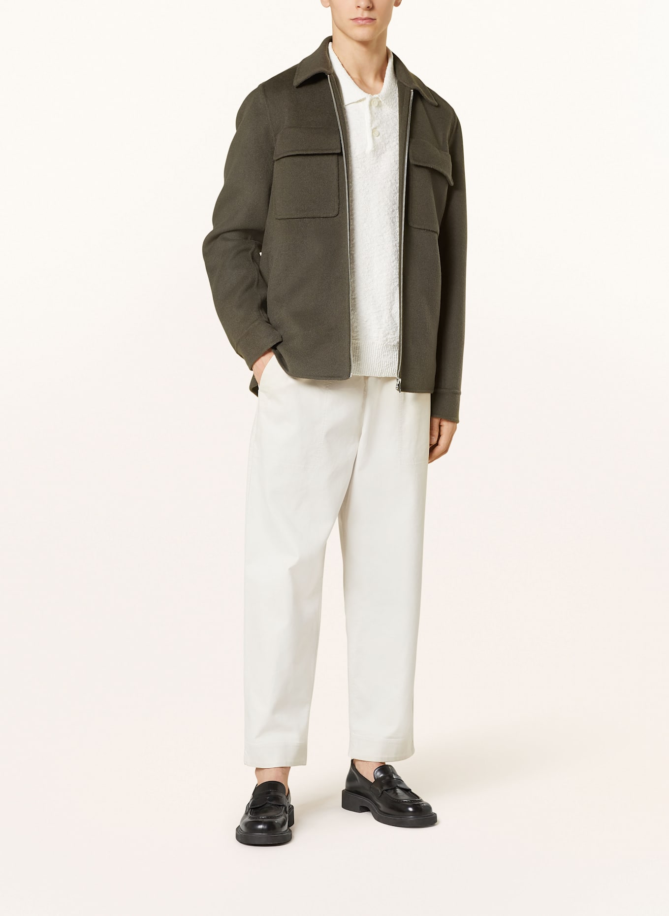 DRYKORN Overjacket KOSAN: KHAKI