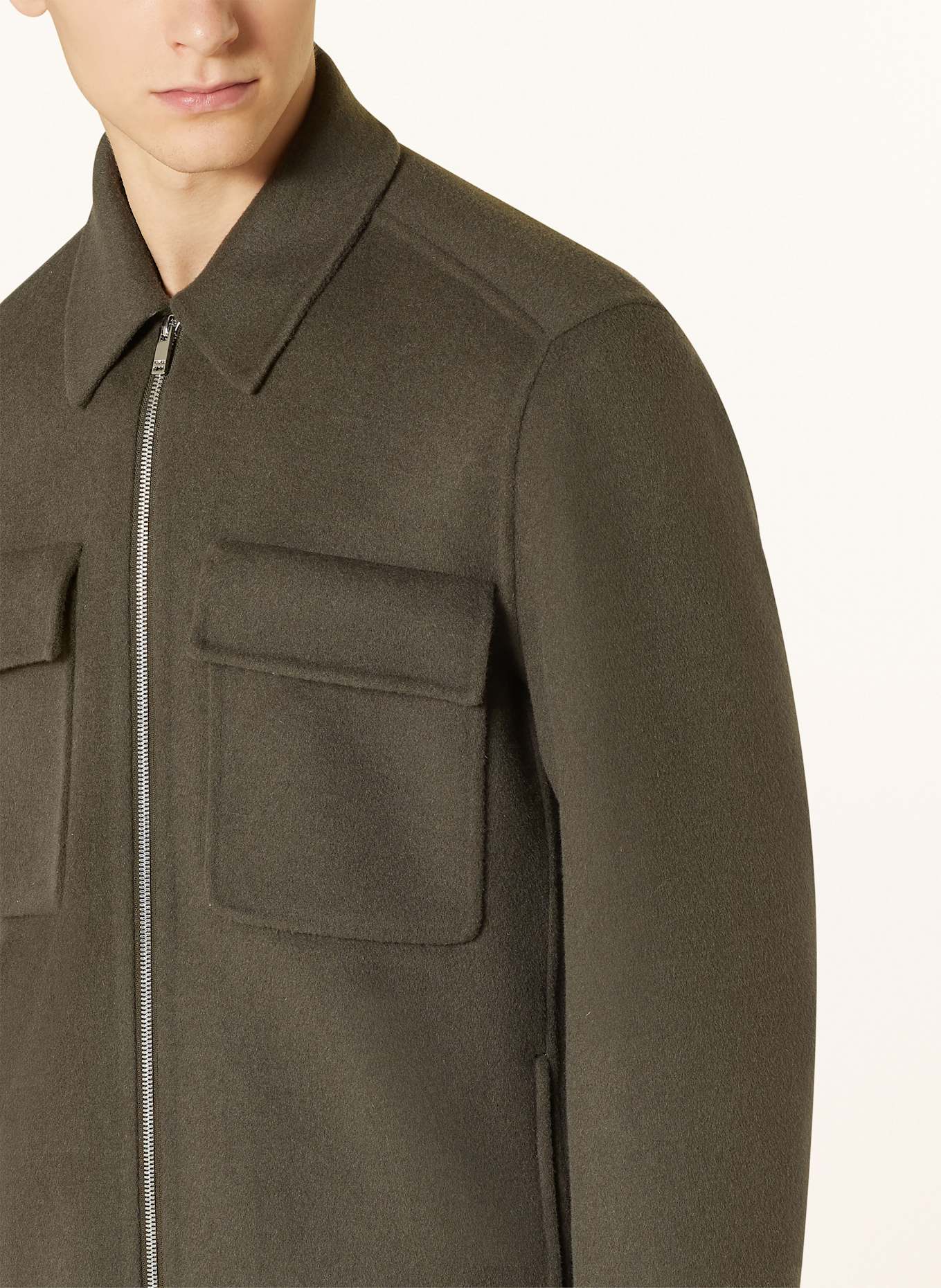 DRYKORN Overjacket KOSAN: KHAKI