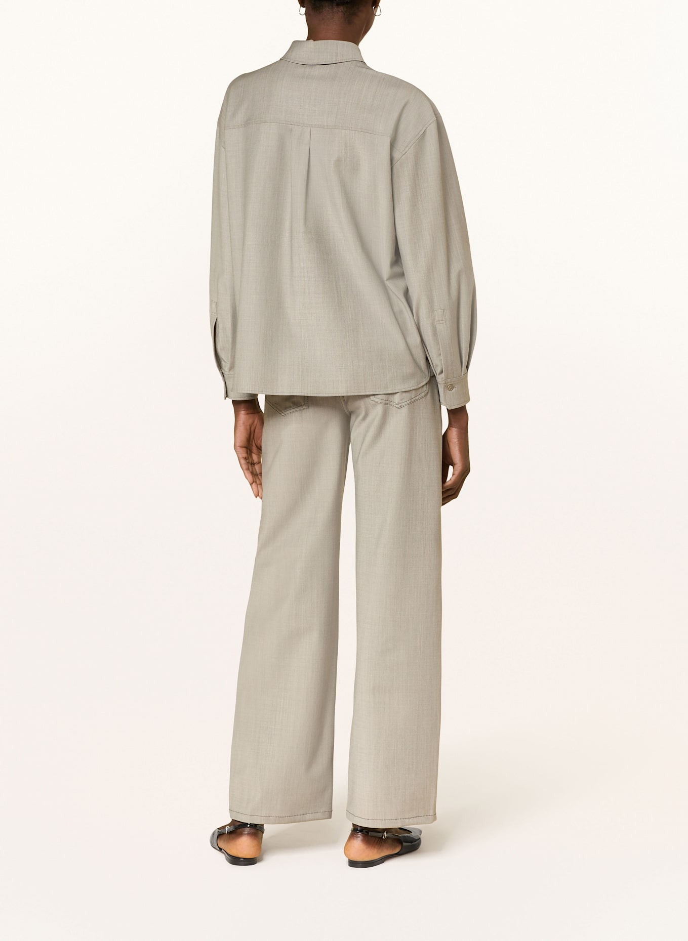 DRYKORN Hemdbluse DHYANA: DUNKELBRAUN