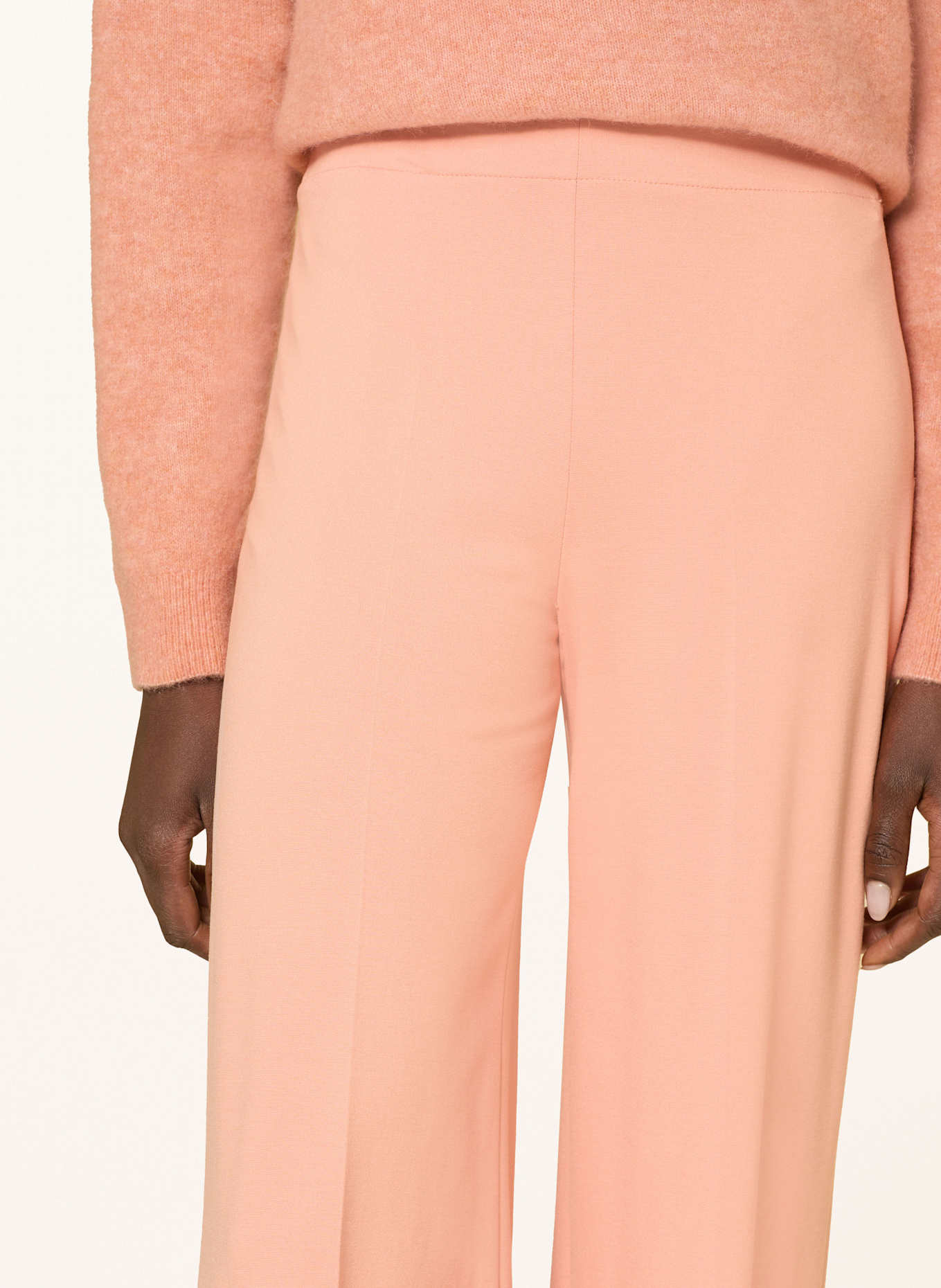 DRYKORN Marlenehose BEFORE aus Jersey: HELLORANGE