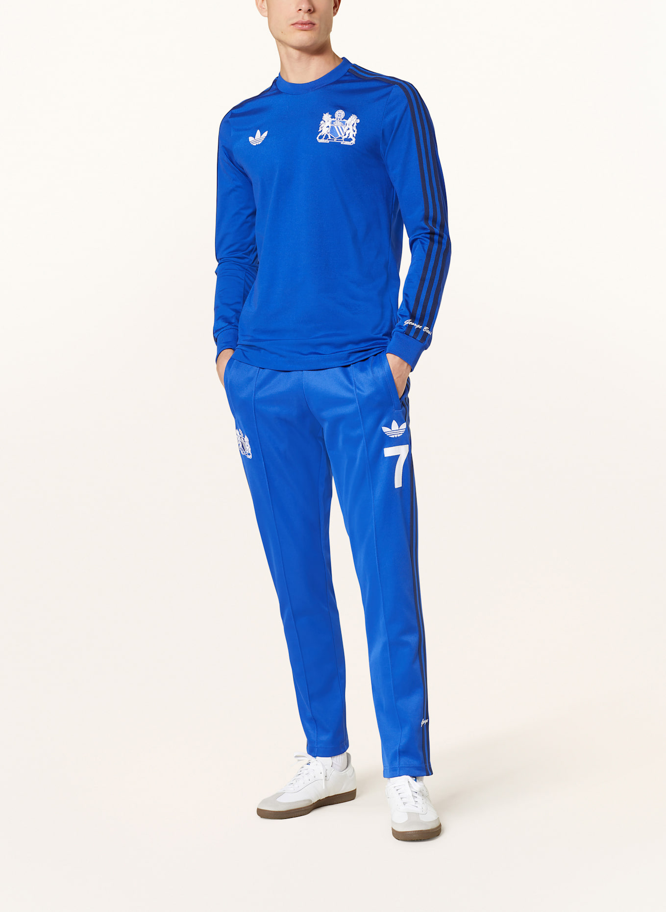 adidas Trainingshose MUFC GB in blau