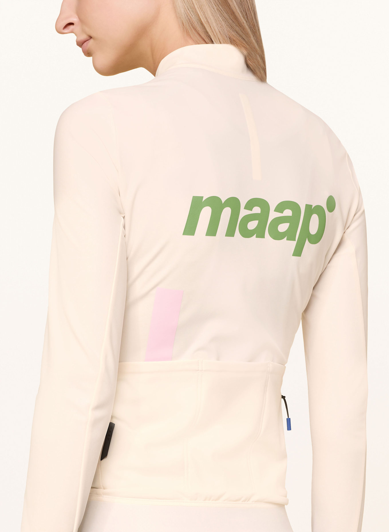 MAAP Radtrikot TRAINING THERMAL LS: ECRU