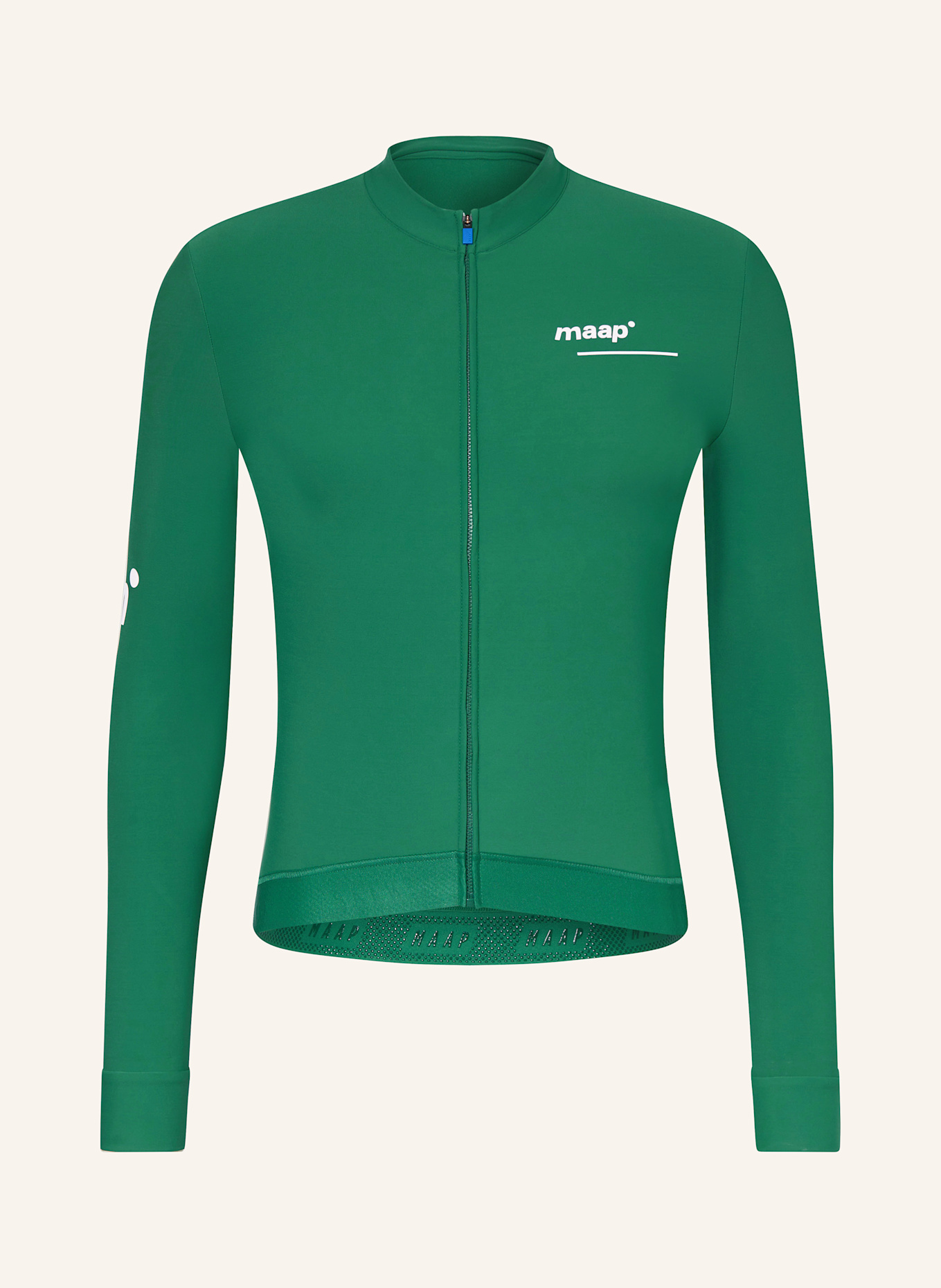 MAAP Radtrikot THERMAL LS 2.0: GRÜN