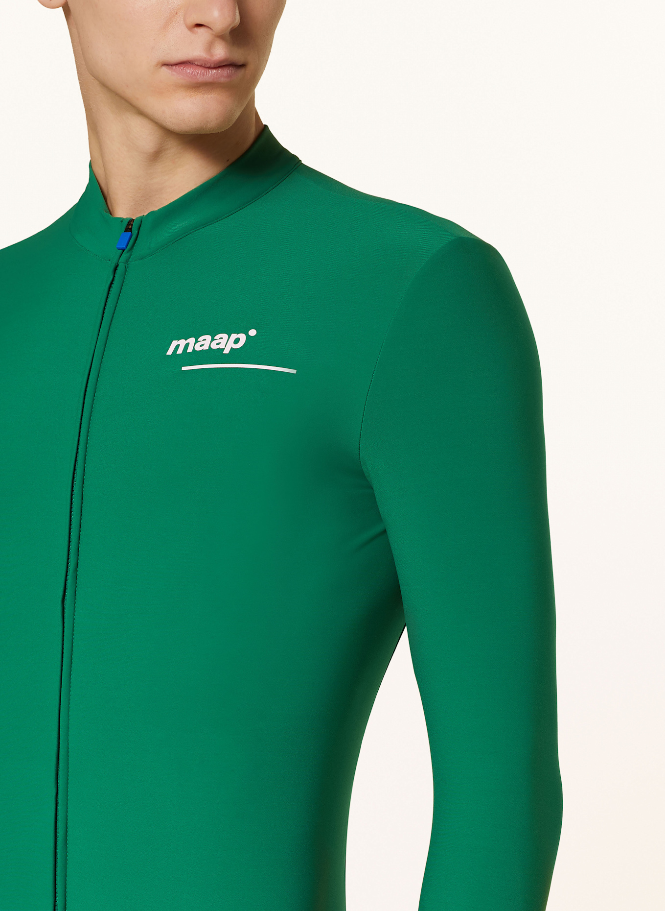 MAAP Radtrikot THERMAL LS 2.0: GRÜN