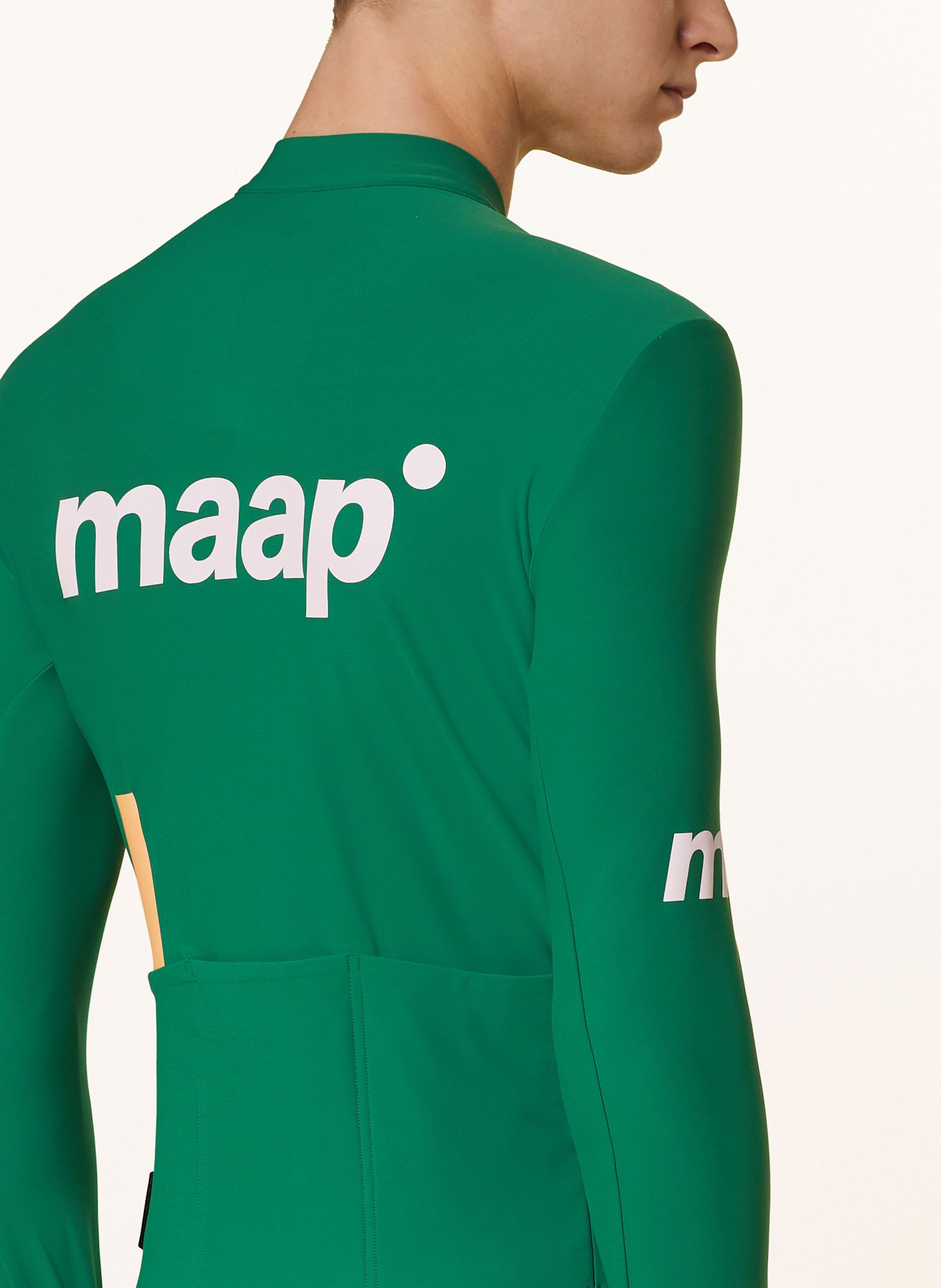 MAAP Radtrikot THERMAL LS 2.0: GRÜN