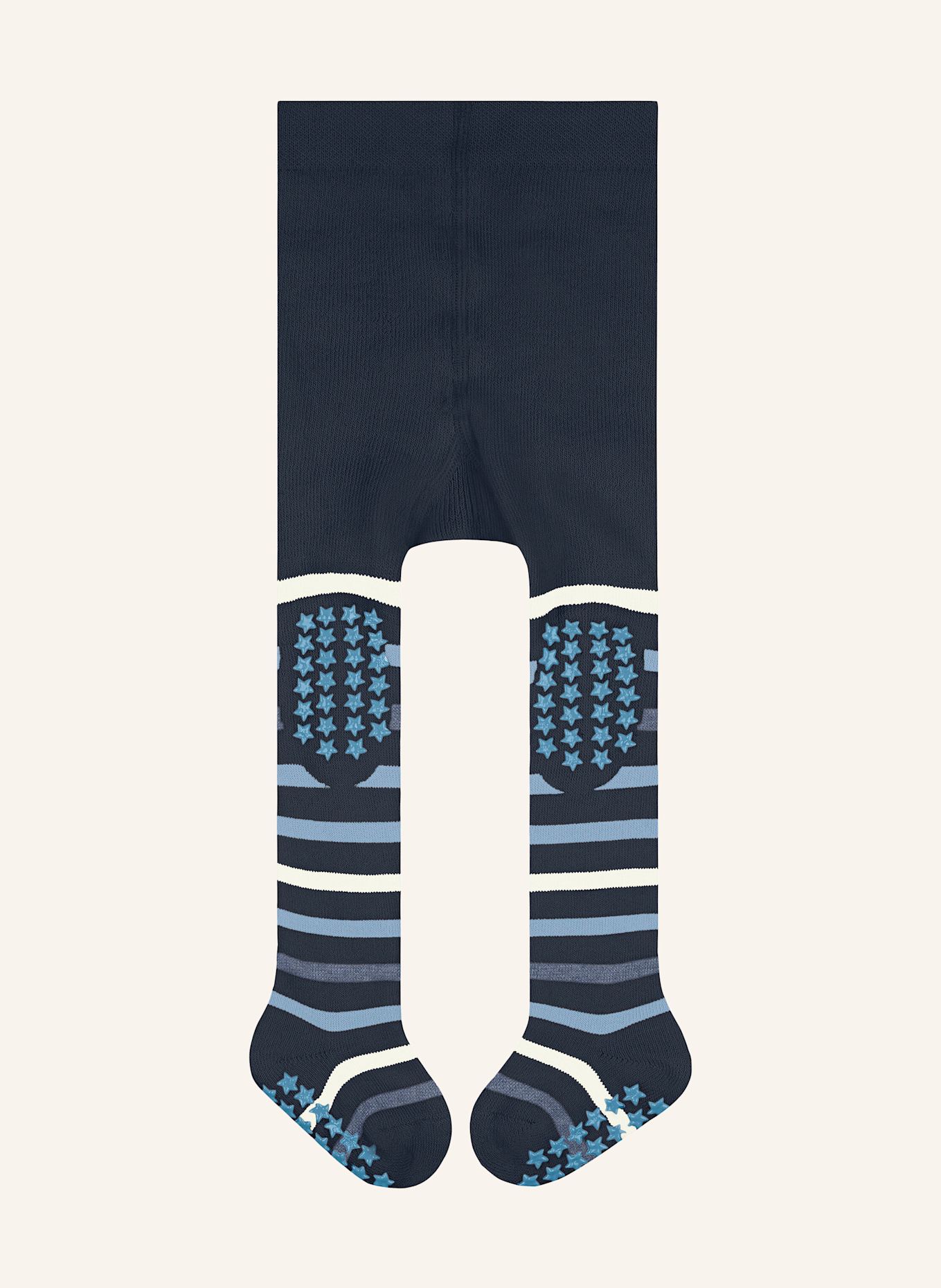 FALKE Stopper-Strumpfhose MULTI STRIPE : 6116 SPACE BLUE