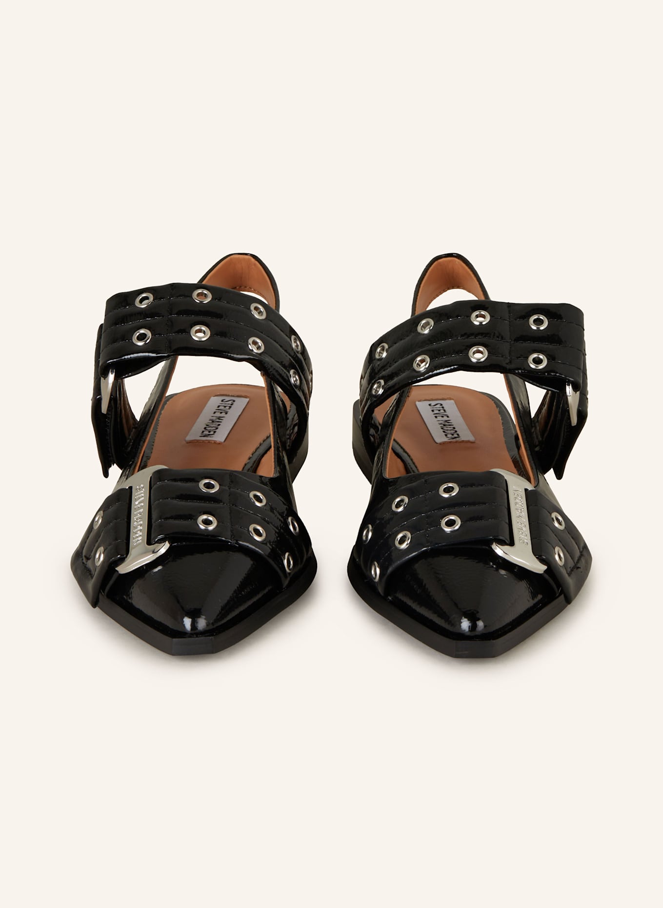 STEVE MADDEN Sling baleríny GRAND AVE: ČERNÁ