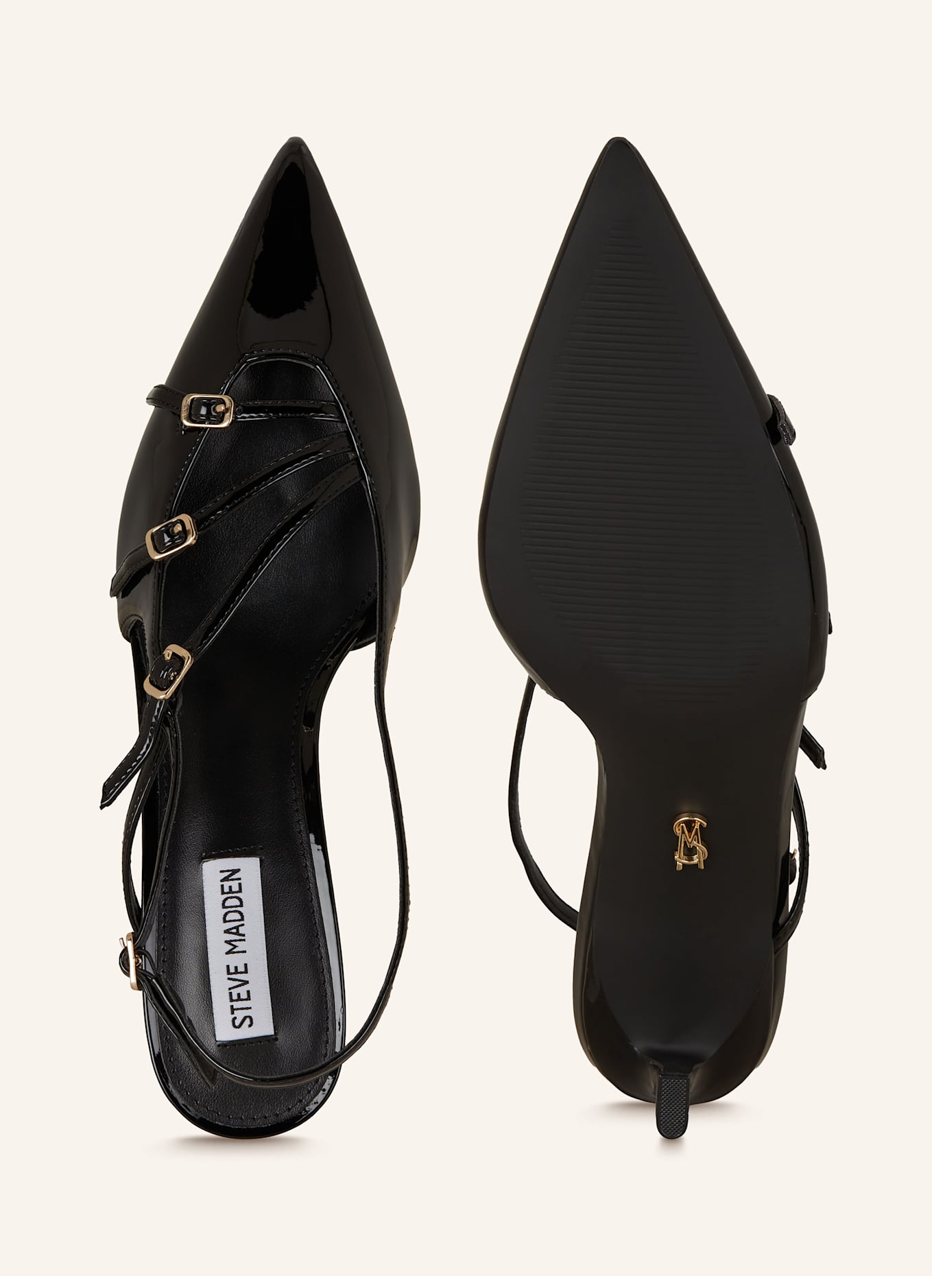 STEVE MADDEN Slingback pumps LIANA: BLACK