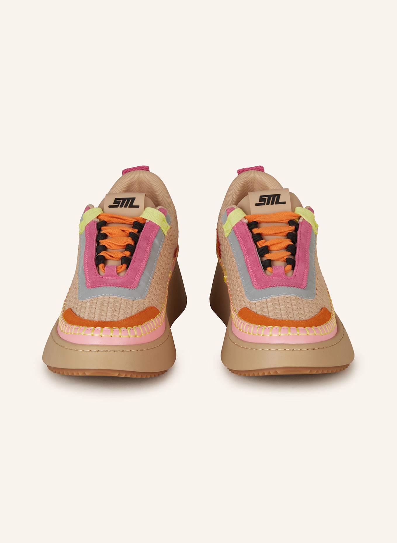 STEVE MADDEN Sneaker DOUBLETAKE: ROSÉ/ NEONPINK/ SILBER