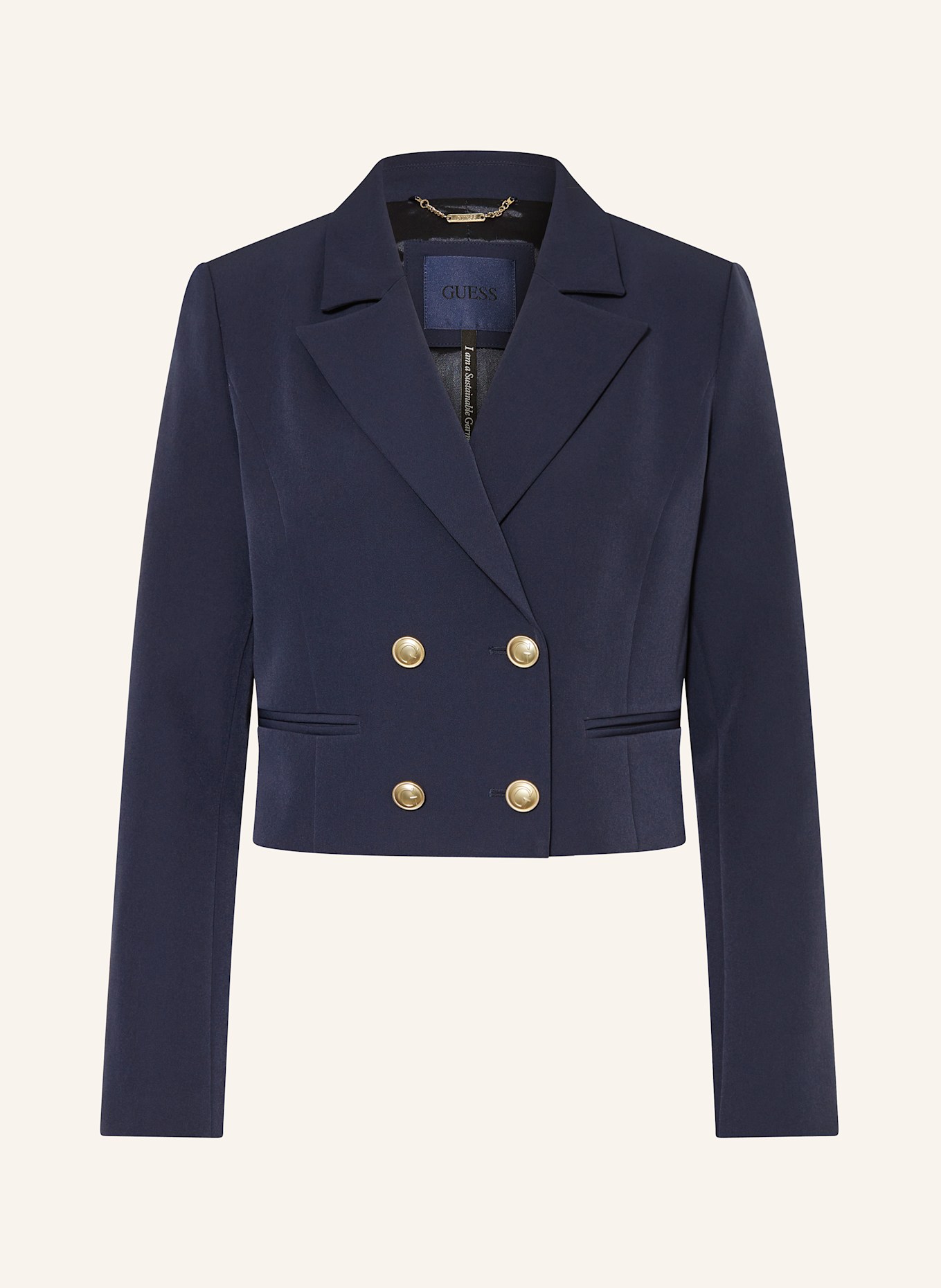 GUESS ANDREE blazer: DARK BLUE