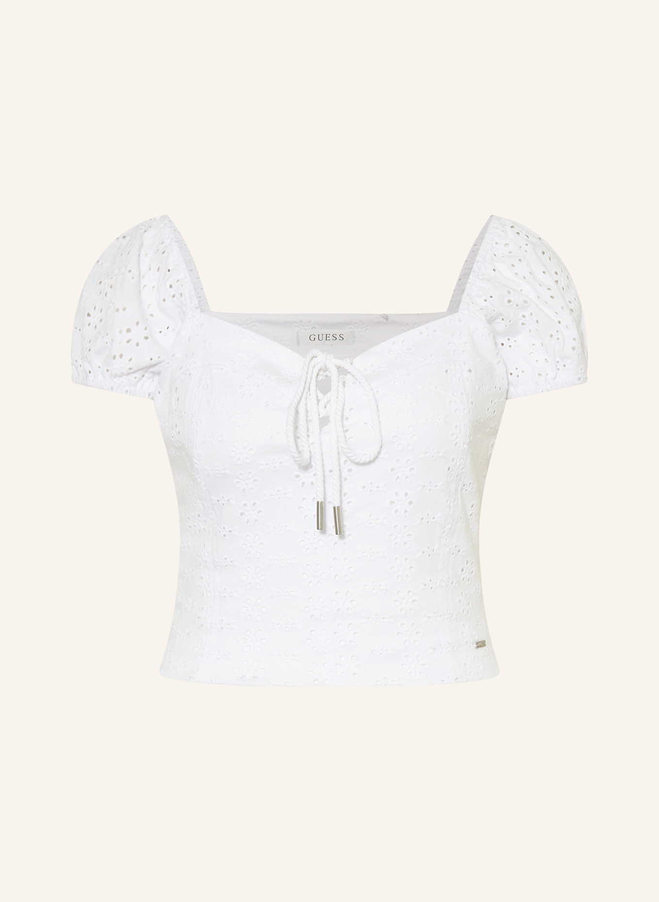 GUESS ELIANE shirt blouse: WHITE