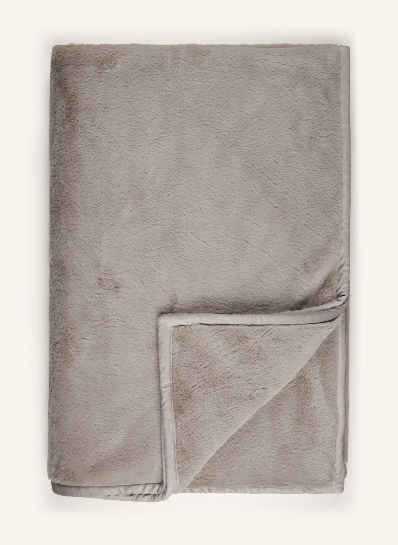 zoeppritz Pléd s umělou kožešinou THE BLANKET: ŠEDÁ