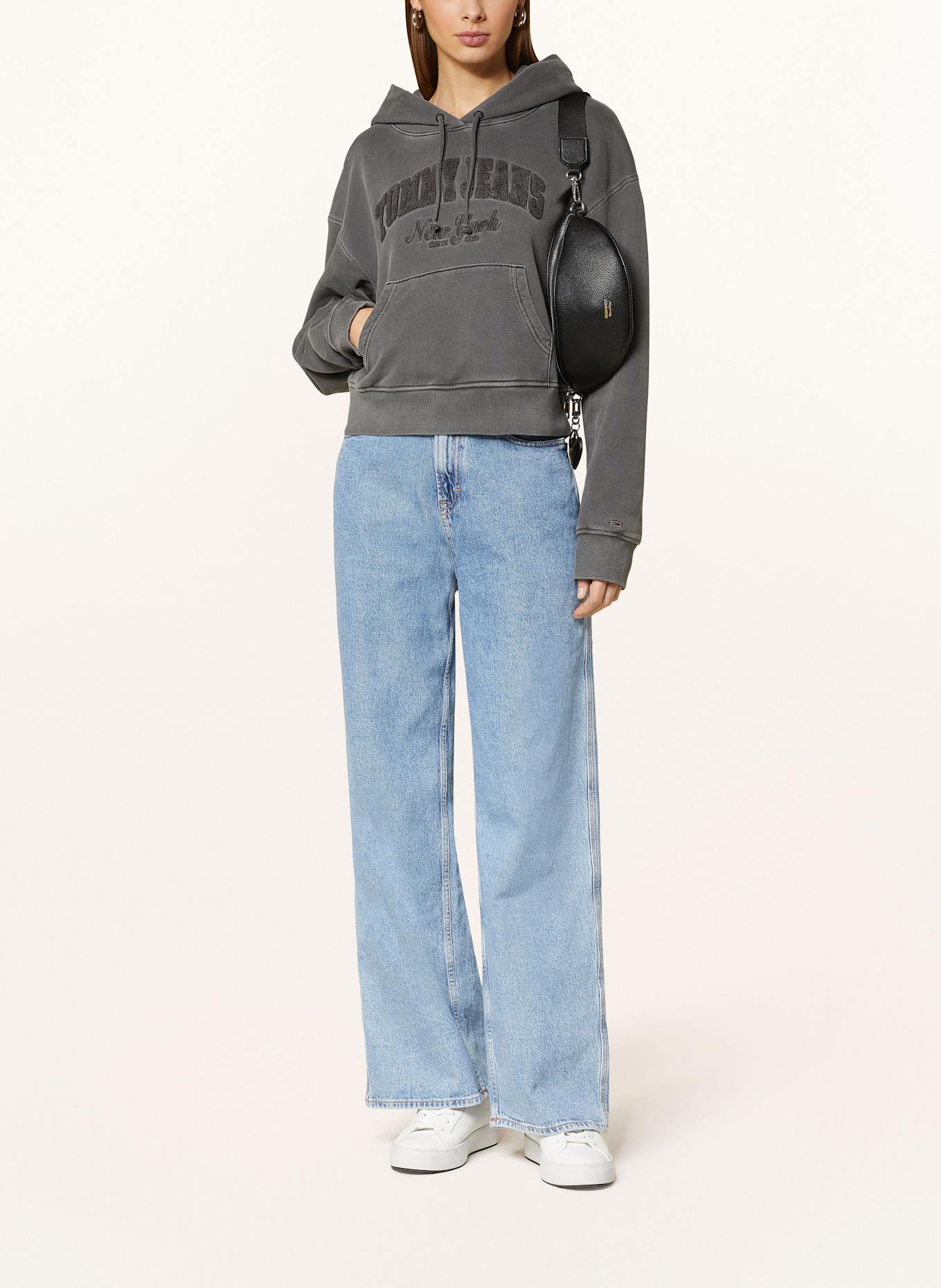 Tommy jeans cropped hoodie new arrivals