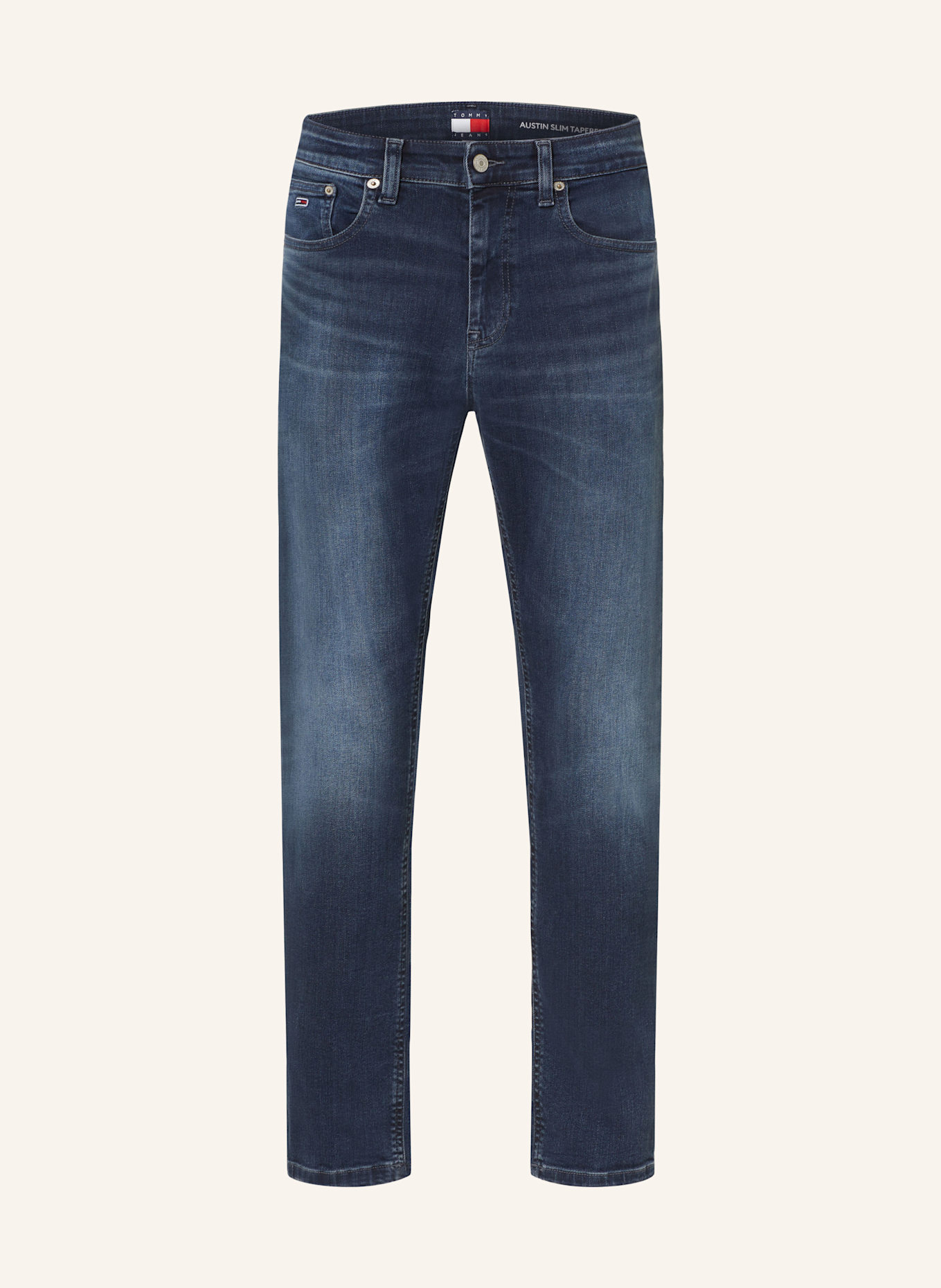 TOMMY JEANS Jeans AUSTIN Slim Tapered Fit in 1bk denim dark
