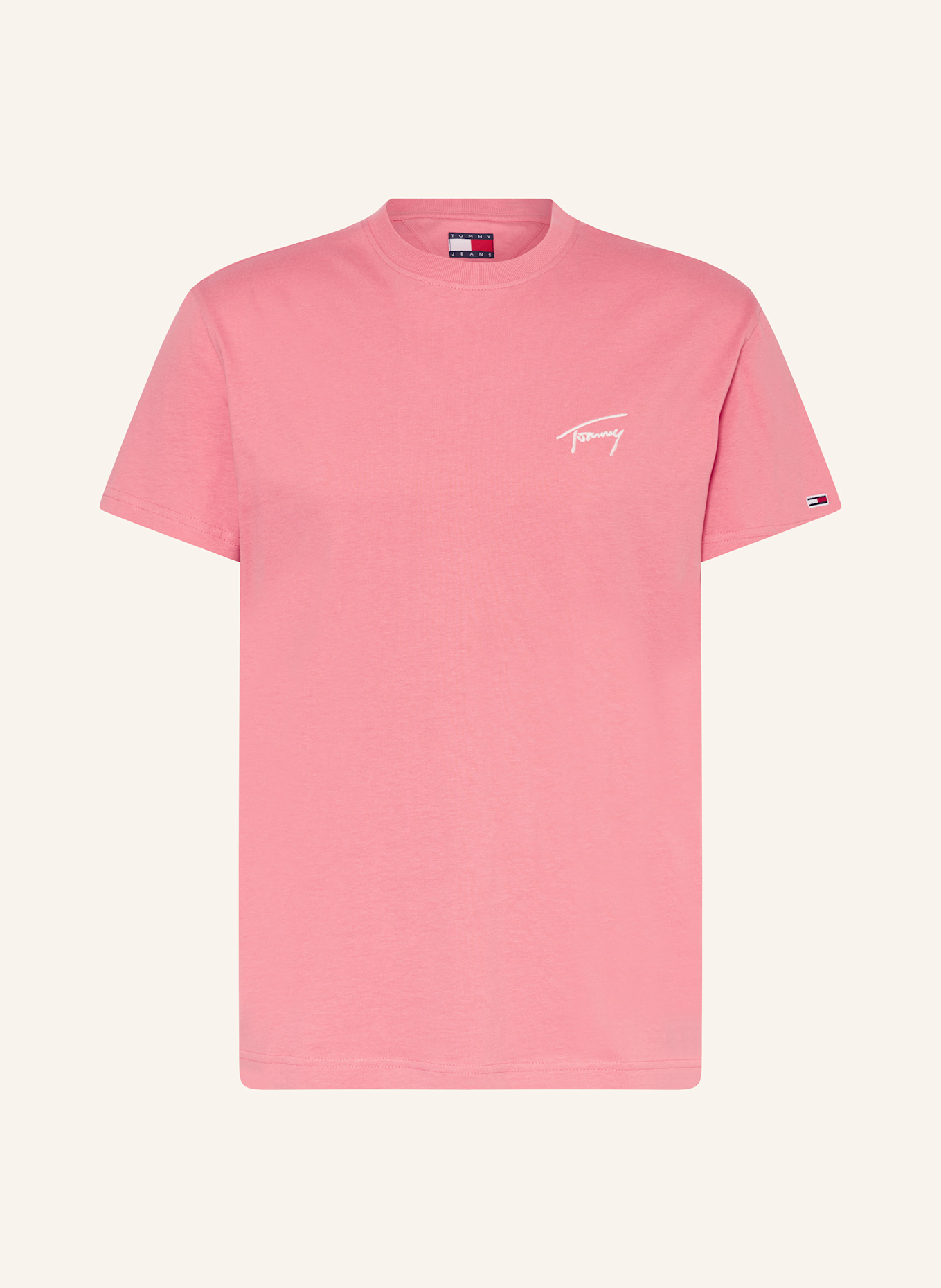 TOMMY JEANS T-Shirt: PINK