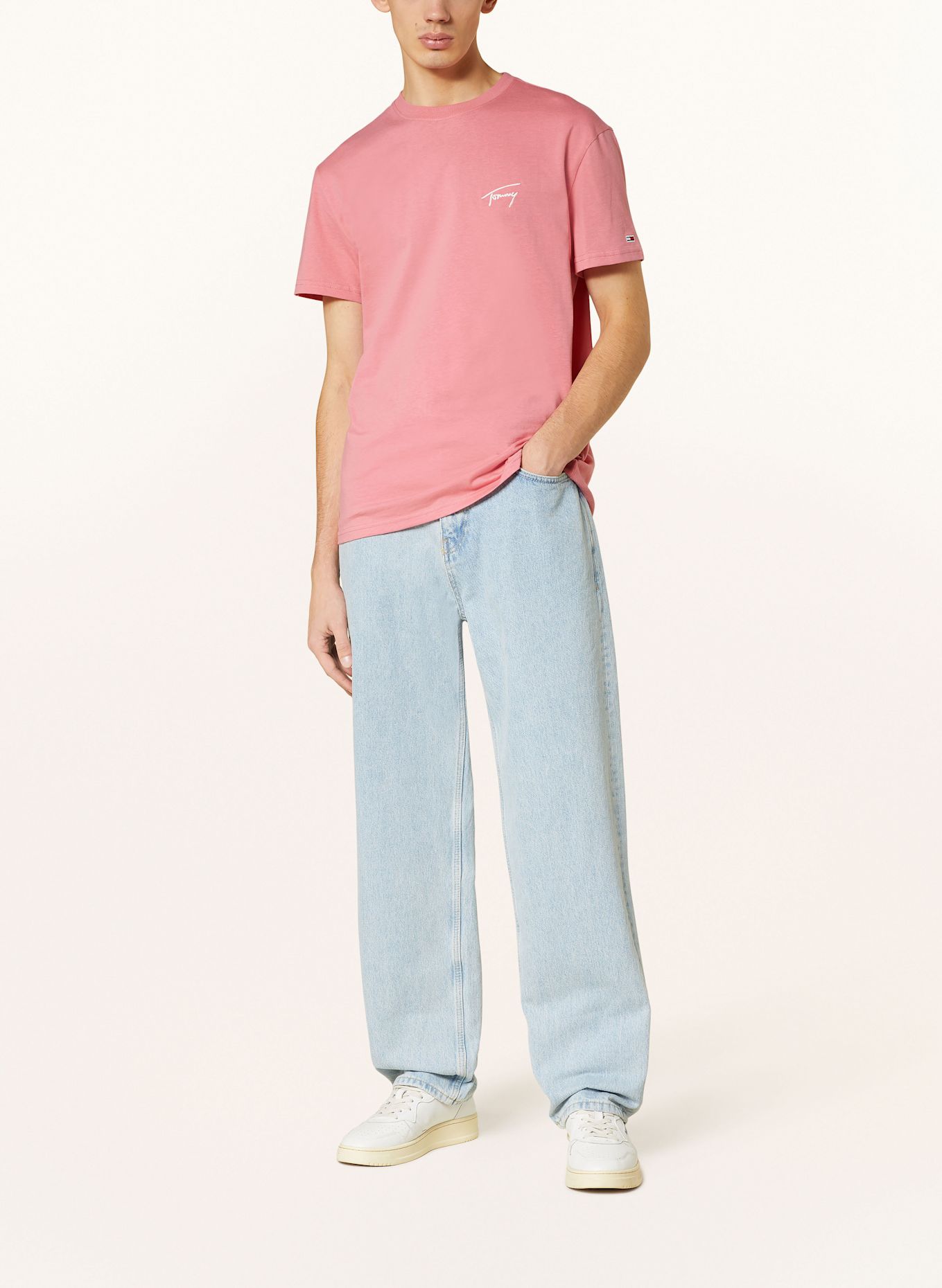 TOMMY JEANS T-Shirt: PINK