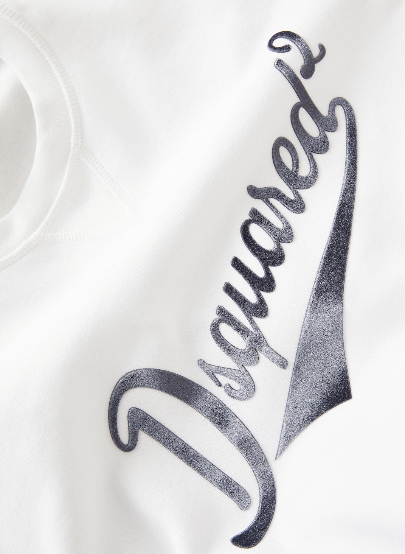 DSQUARED2 Sweatshirt COOL FIT: WEISS