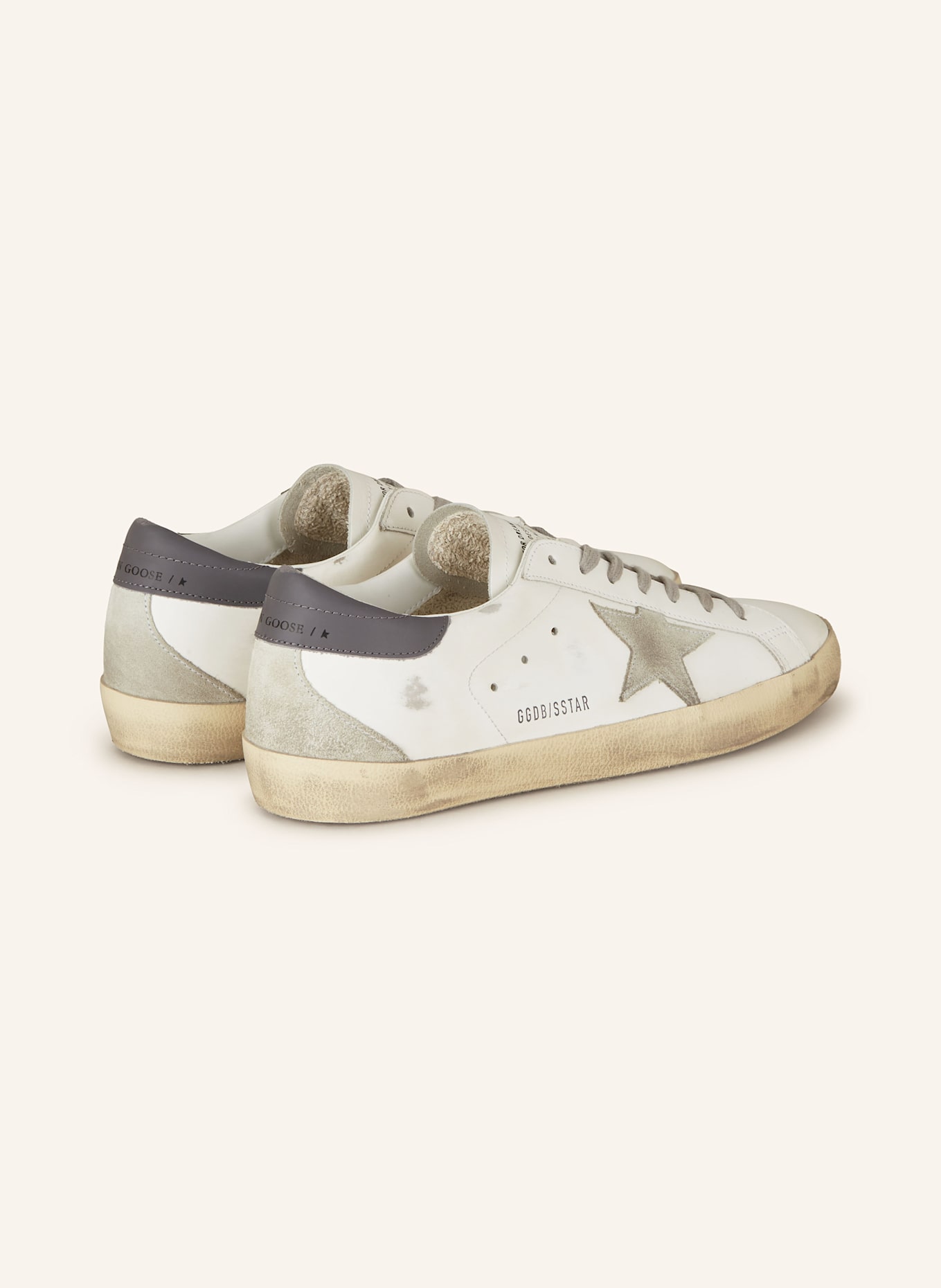 GOLDEN GOOSE Sneaker SUPER-STAR: WEISS