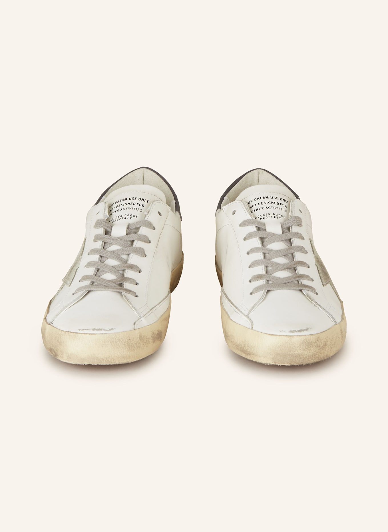 GOLDEN GOOSE Sneaker SUPER-STAR: WEISS