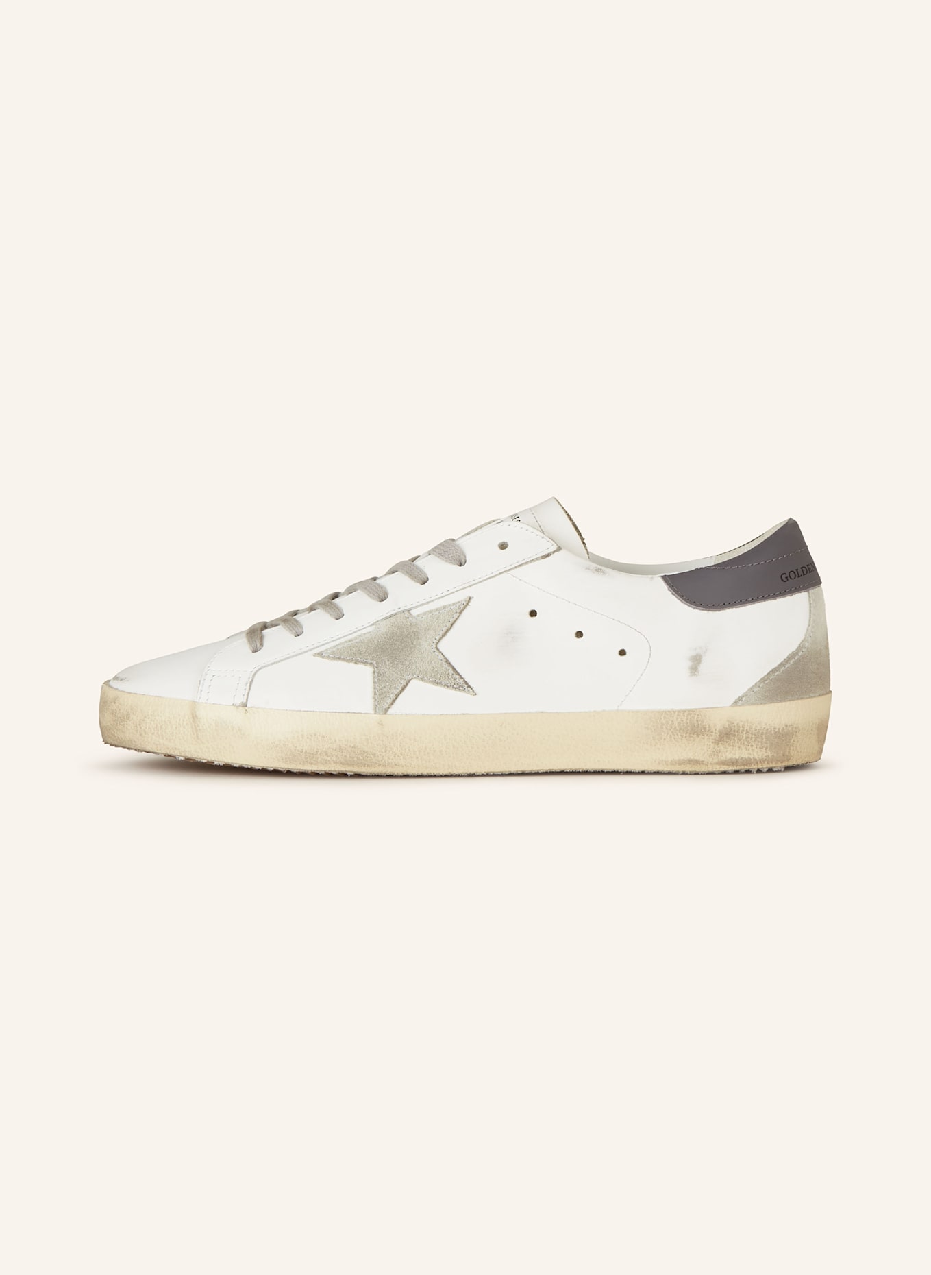 GOLDEN GOOSE Sneaker SUPER-STAR: WEISS