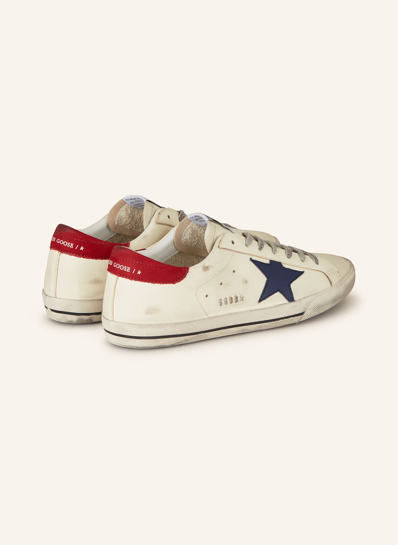 GOLDEN GOOSE Sneaker SUPER-STAR: CREME