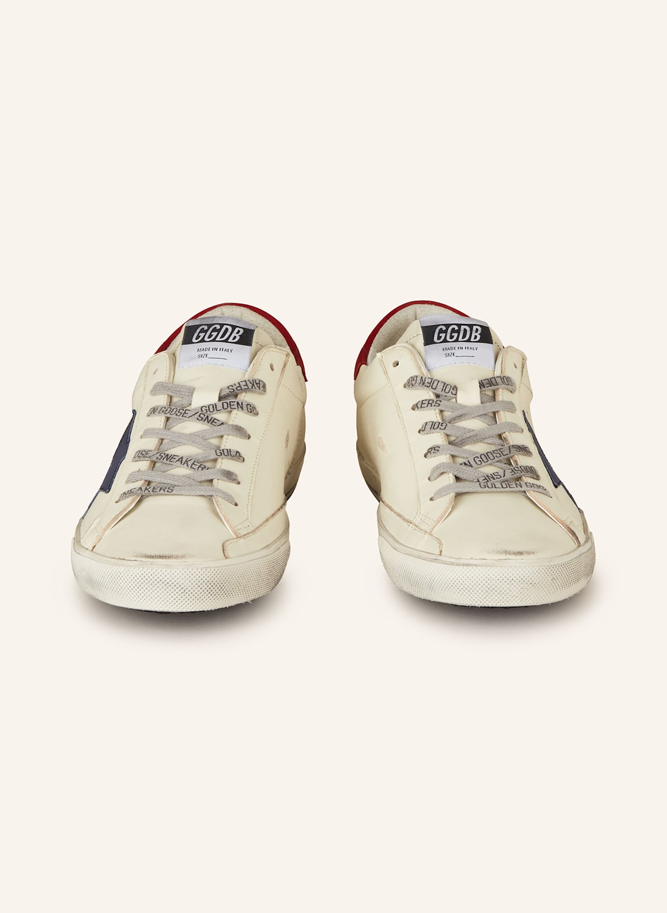 GOLDEN GOOSE Sneaker SUPER-STAR: CREME