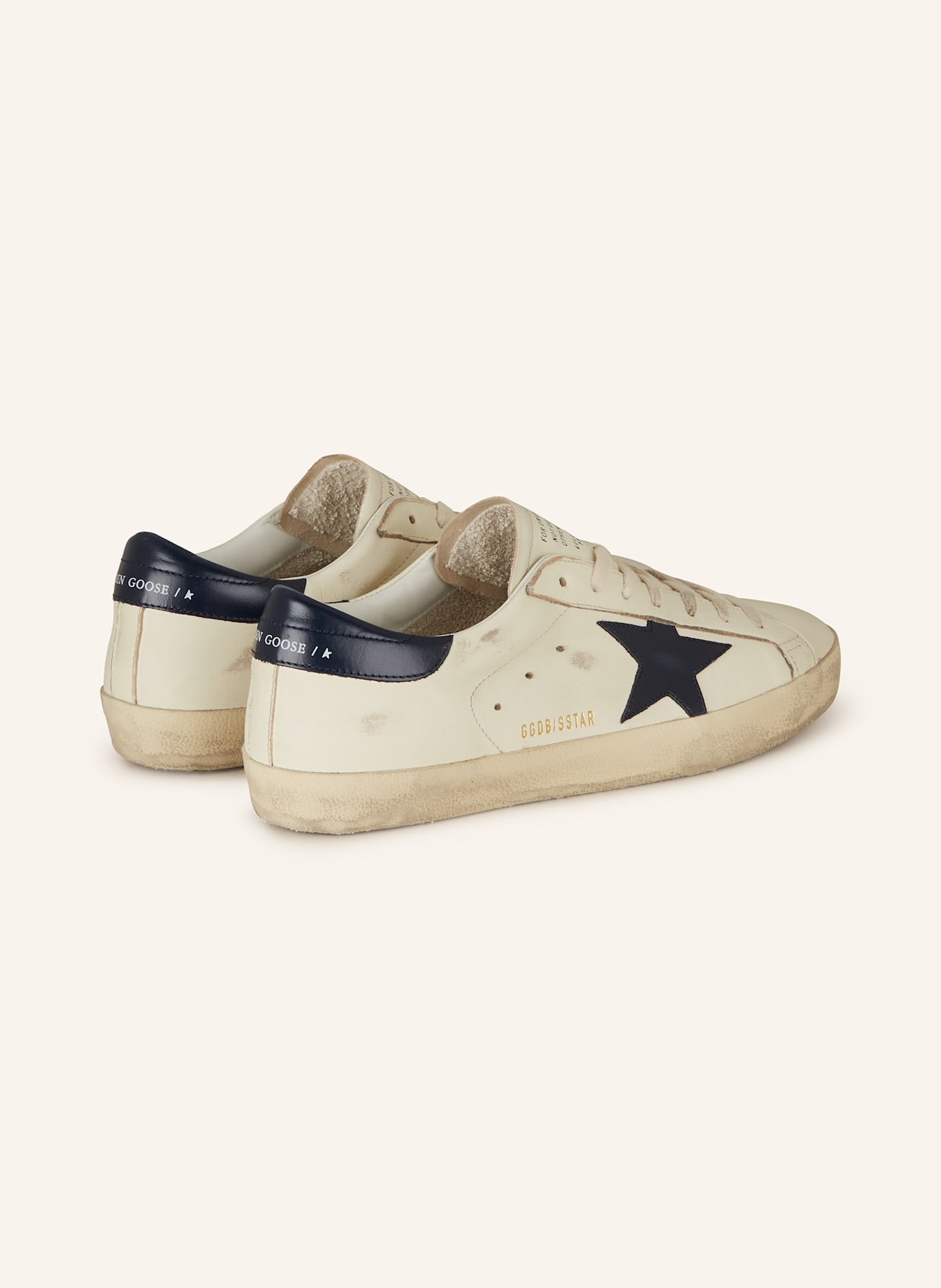 GOLDEN GOOSE Sneaker SUPER-STAR: CREME