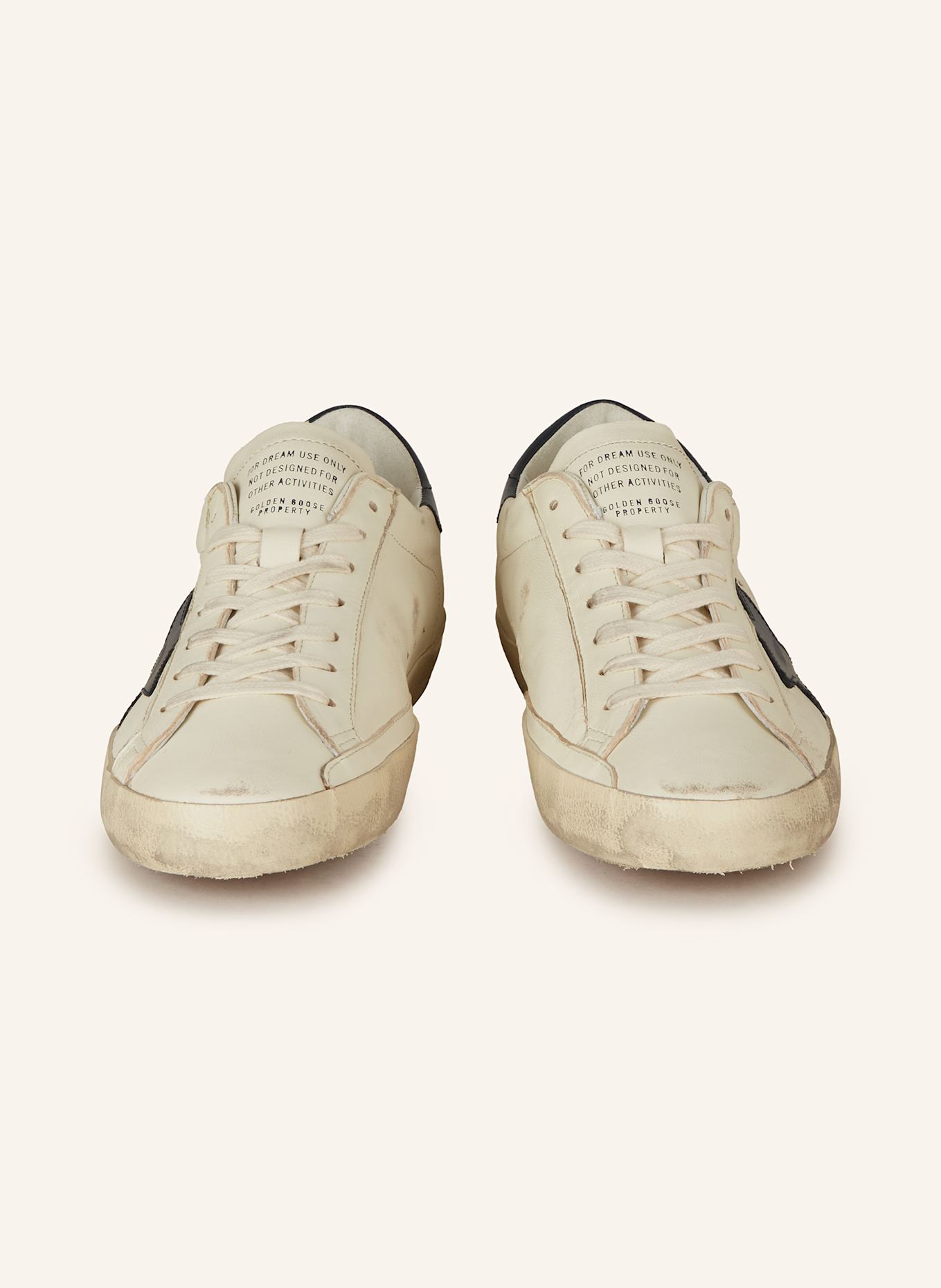 GOLDEN GOOSE Sneaker SUPER-STAR: CREME