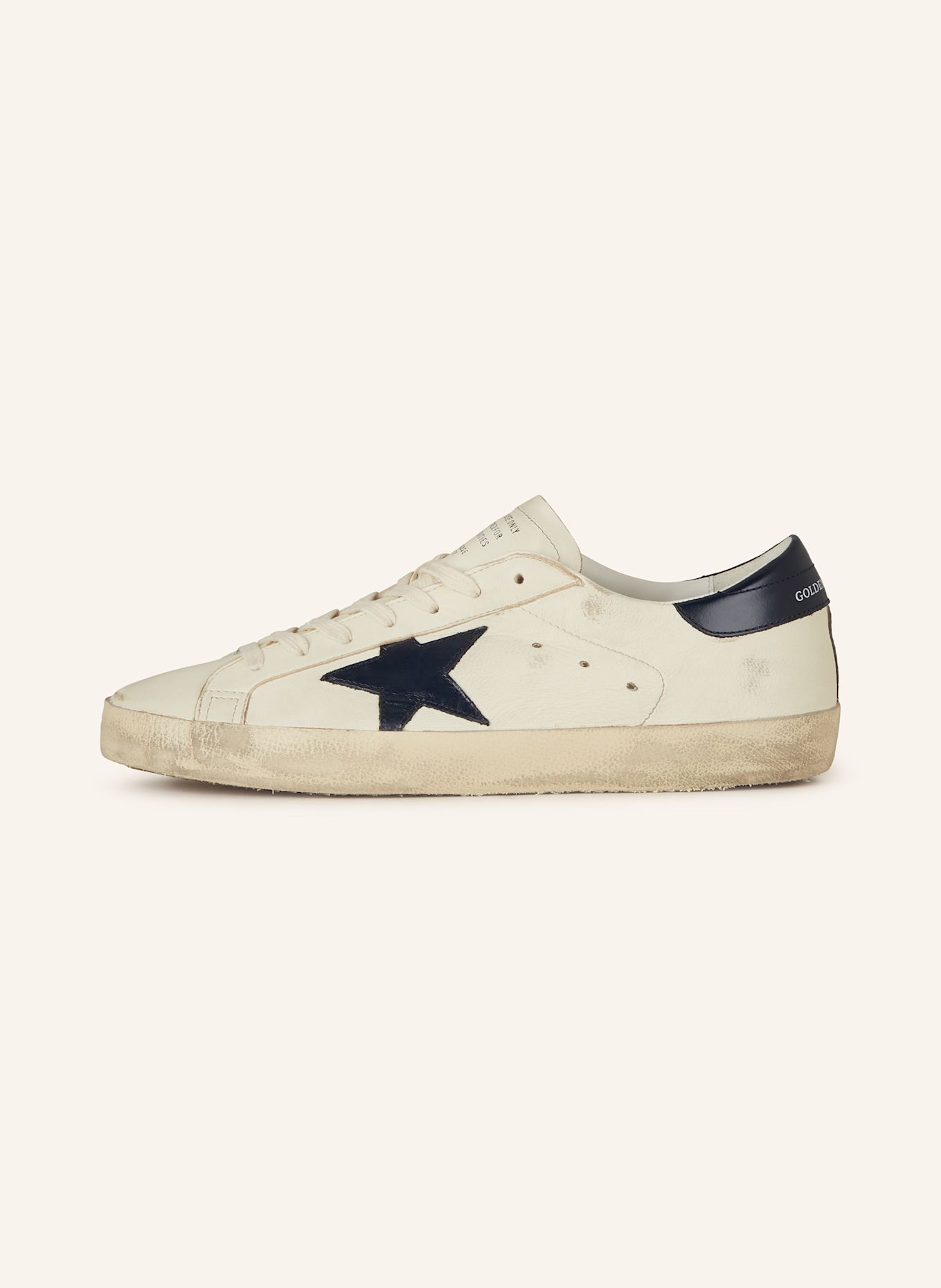GOLDEN GOOSE Sneaker SUPER-STAR: CREME