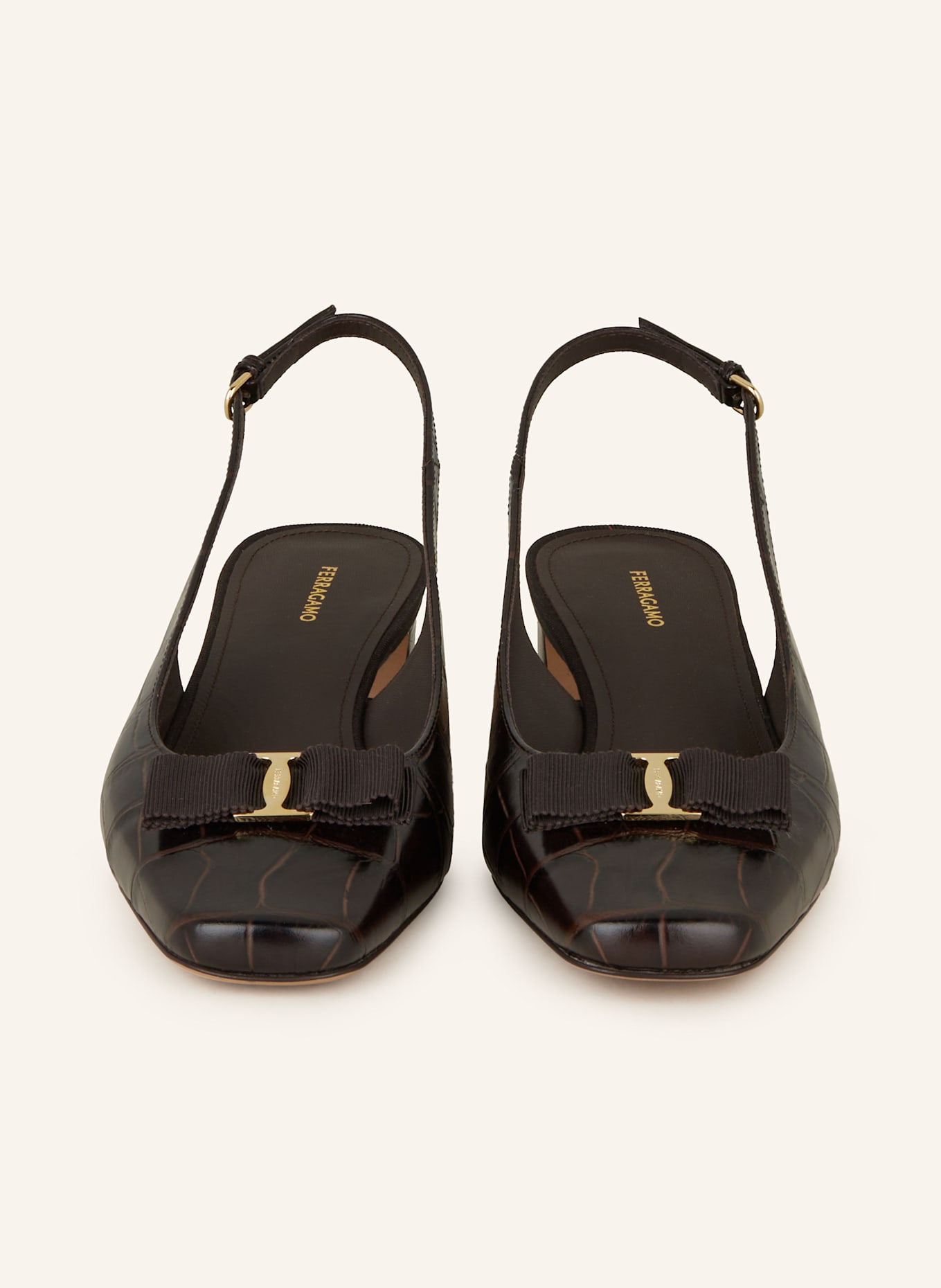 Salvatore ferragamo slingback hot sale
