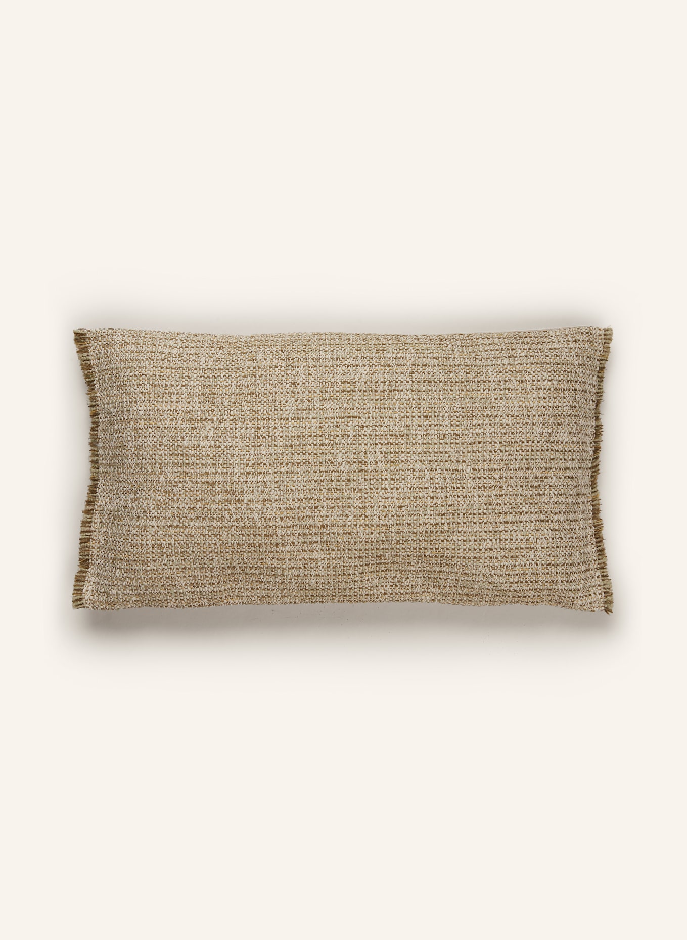 pichler Dekokissenhülle MILO: CREME / HELLGRÜN / OLIV