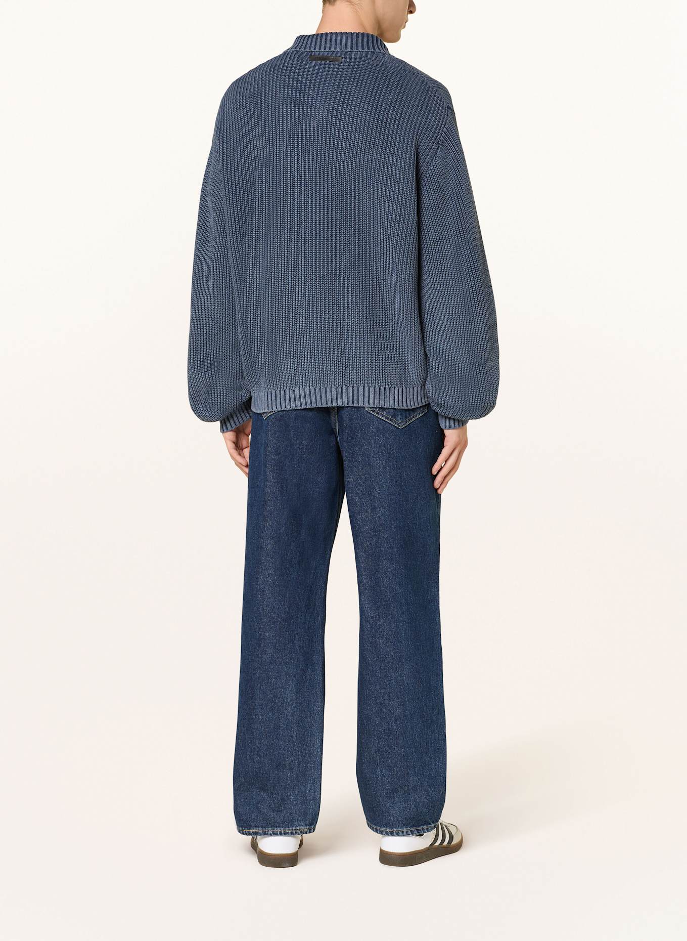 DAILY PAPER Kardigan TANO: GRANATOWY