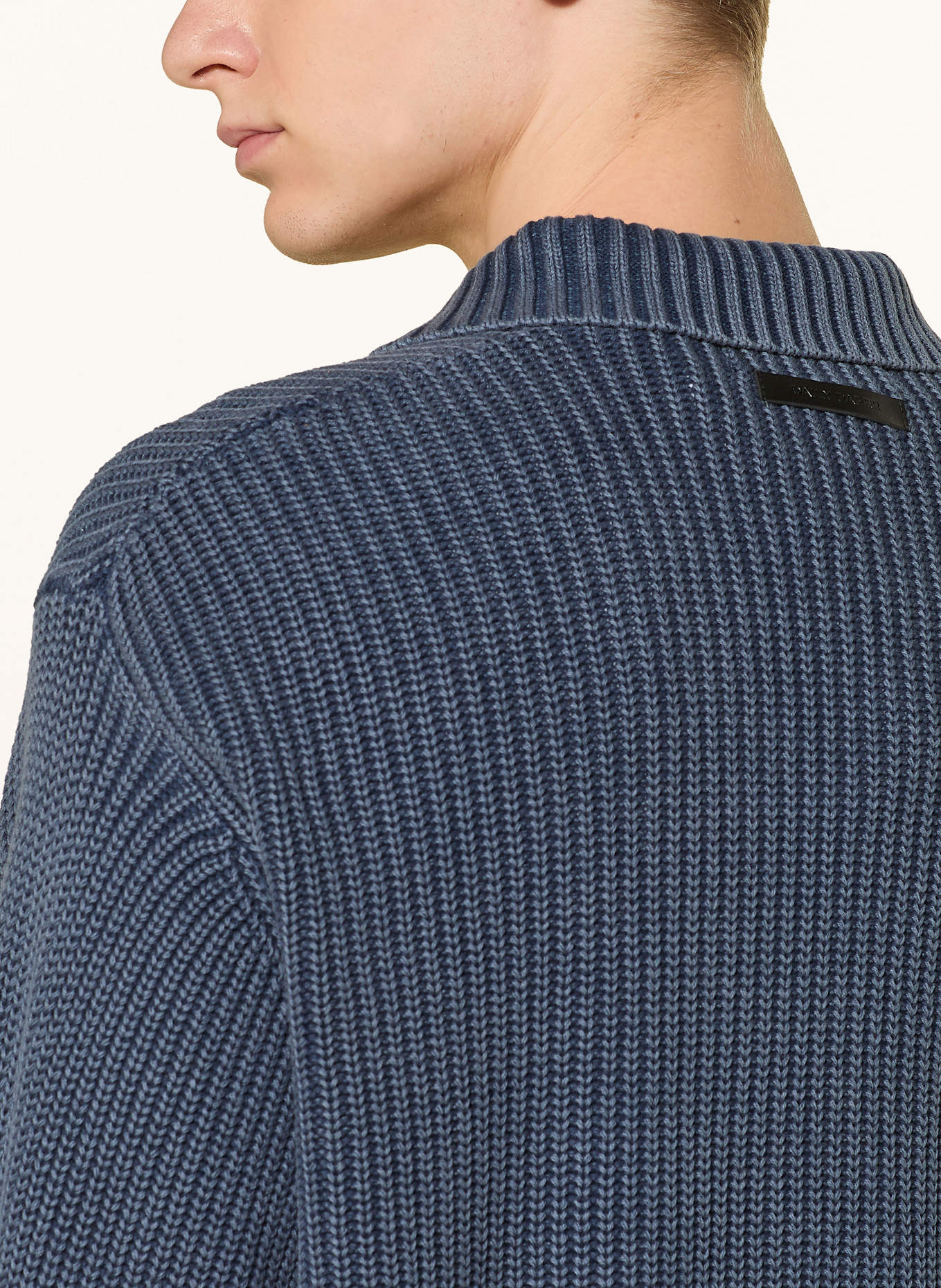 DAILY PAPER Kardigan TANO: GRANATOWY