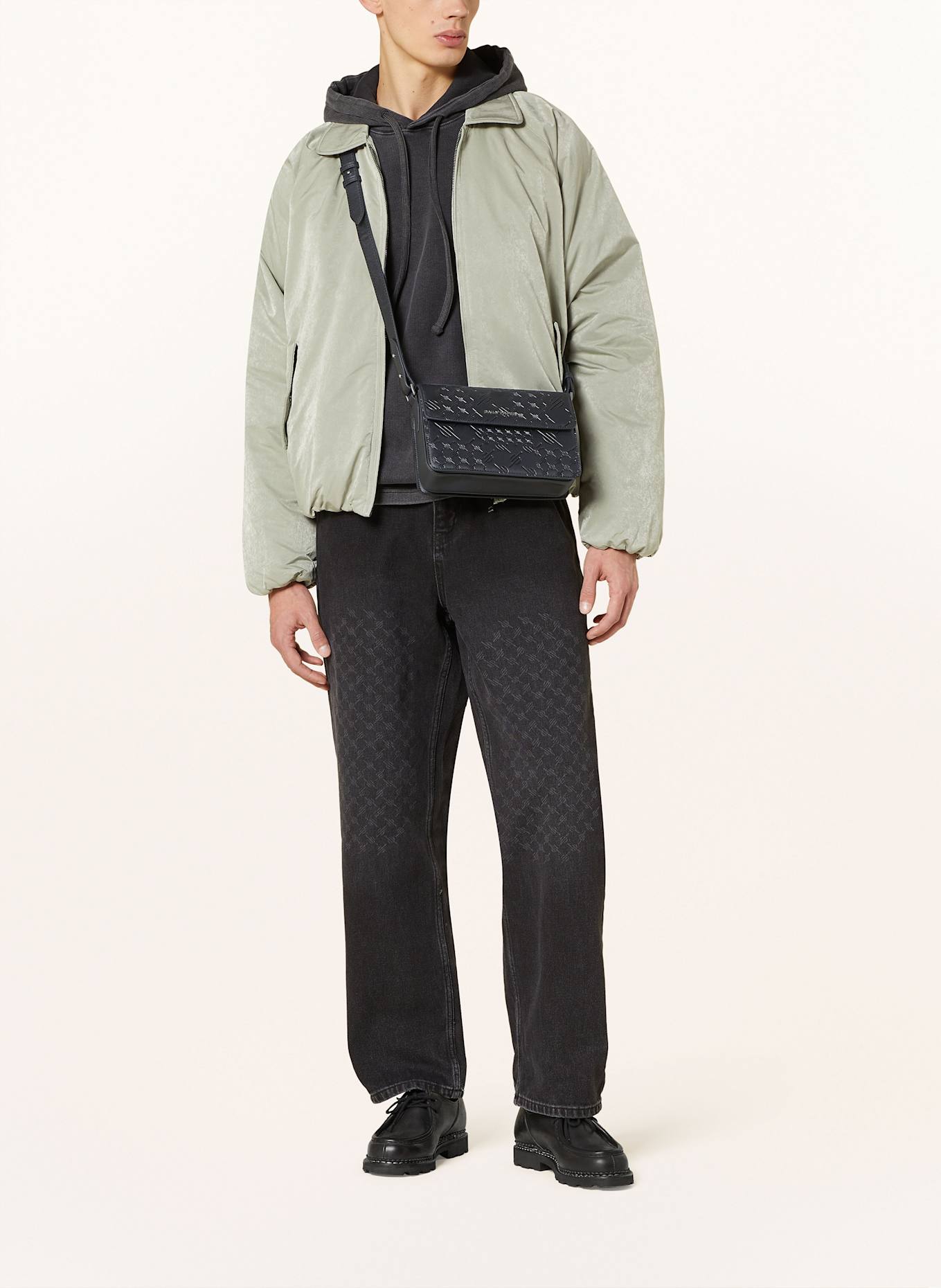 DAILY PAPER Umhängetasche MERU: SCHWARZ