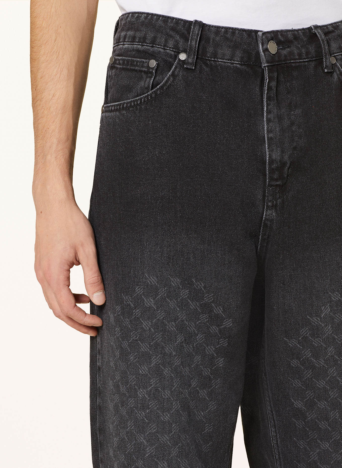 DAILY PAPER Jeans AMBA Regular Fit, Farbe: BLACK (Bild 5)