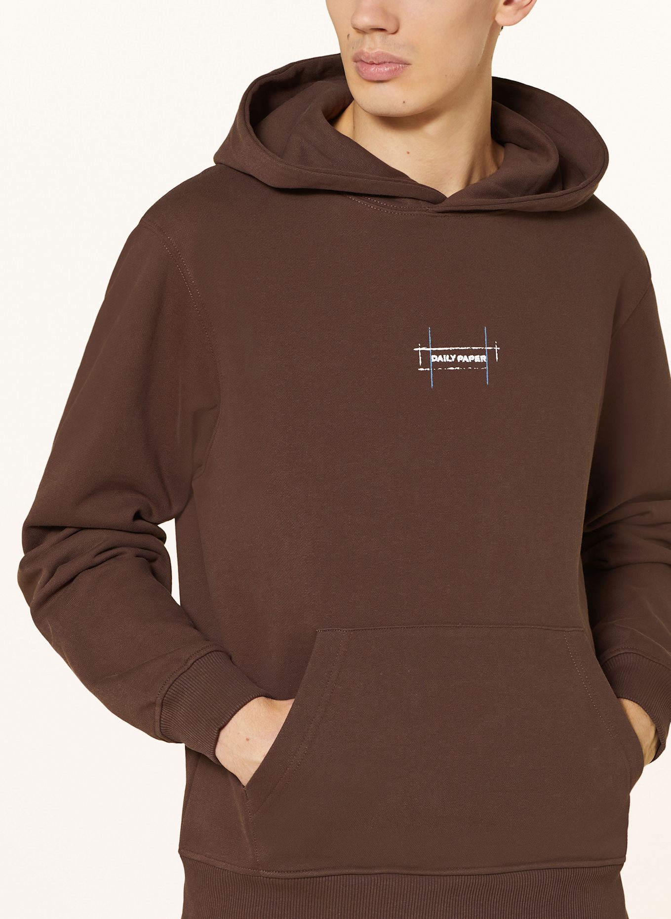 DAILY PAPER Hoodie in brown