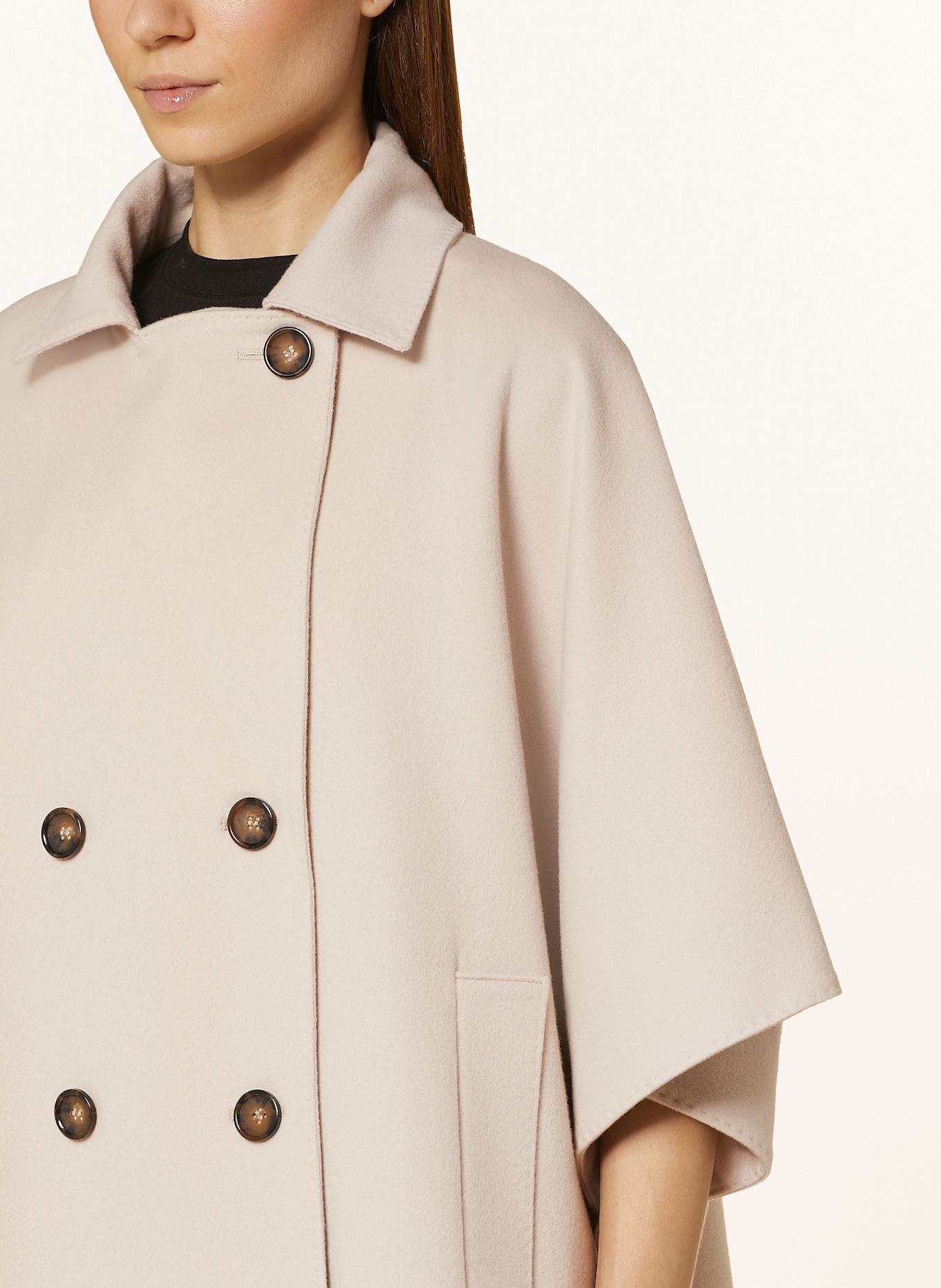 CINZIA ROCCA Poncho: BEIGE